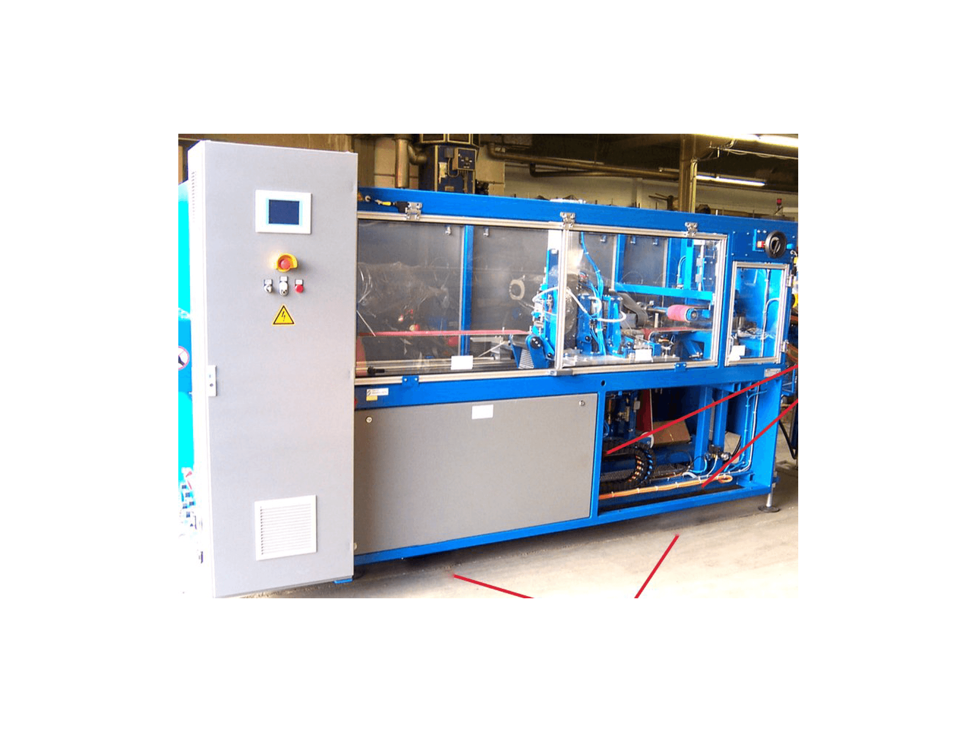 BASTON TSQ-P-503-S-100 Mašinos kairės pusės vaizdas