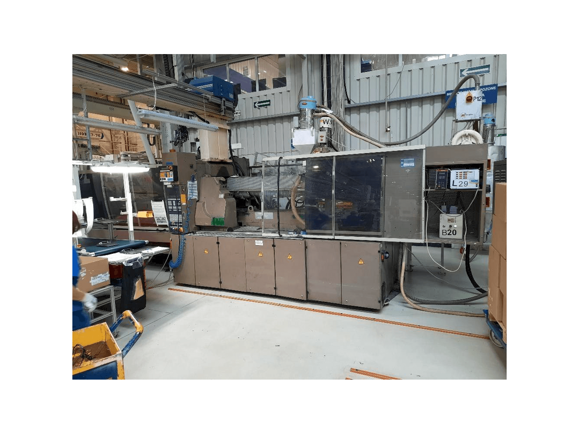 ENGEL ES 2550/400HL Mašinos vaizdas iš priekio