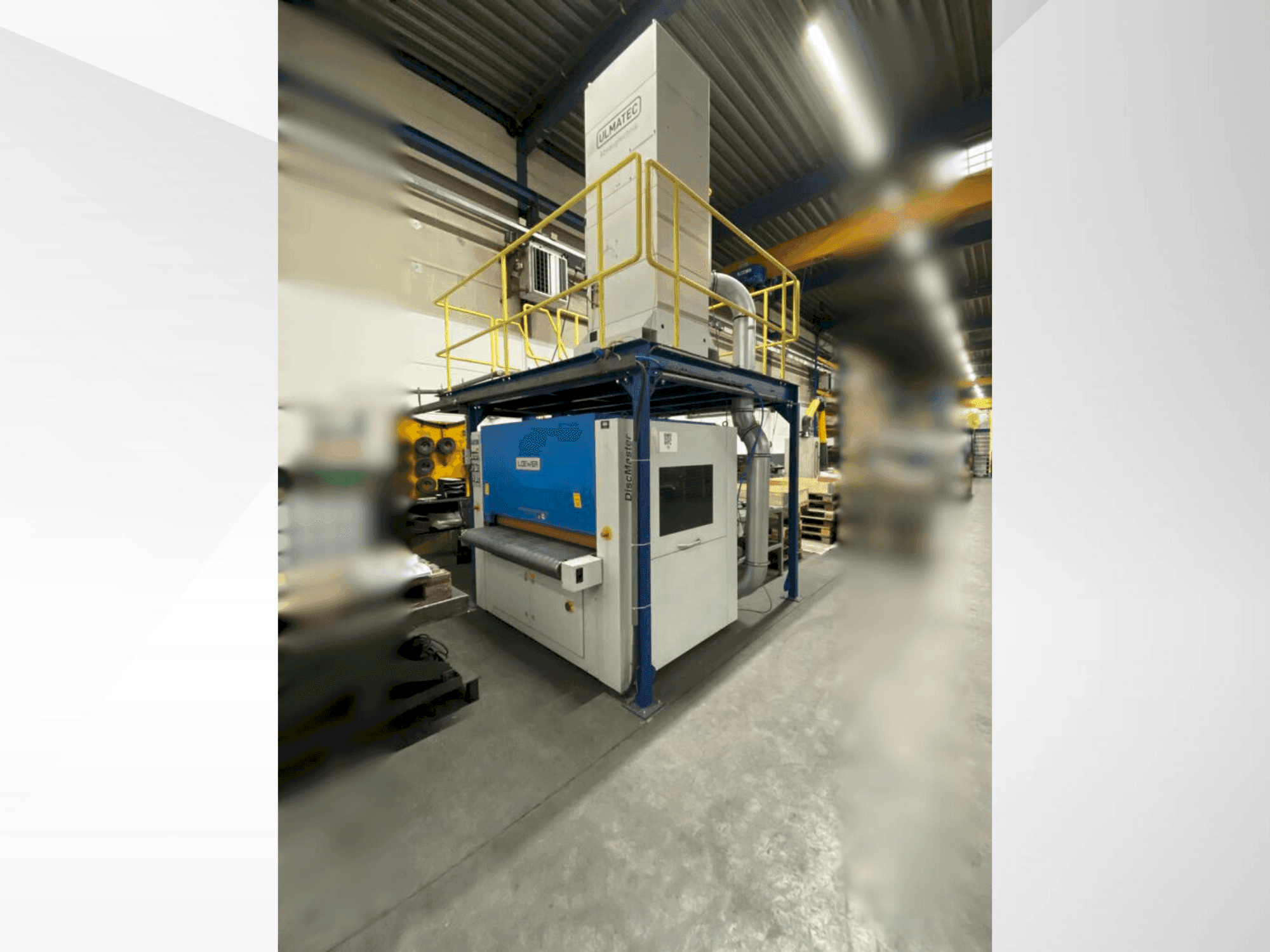 LOEWER DiscMaster 6TD-1500 Mašinos vaizdas iš priekio