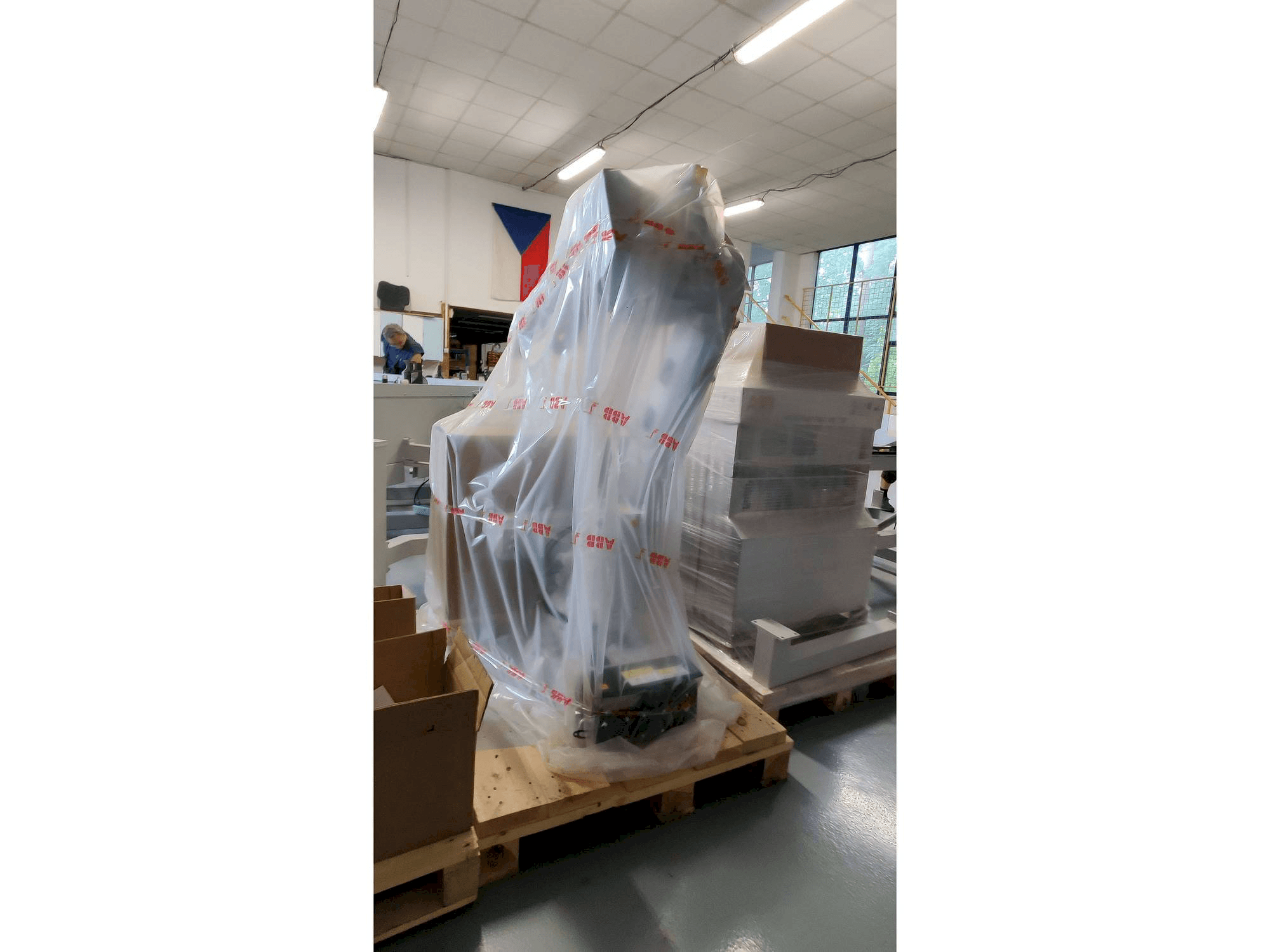 ABB IRB 4600 Mašinos vaizdas iš priekio