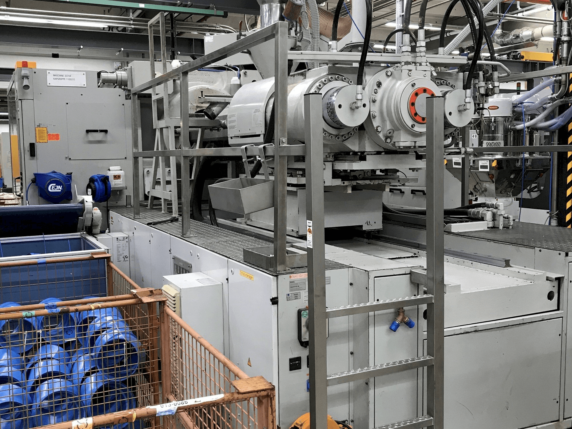 ENGEL ES 3550/550 EC 100 Mašinos vaizdas iš priekio