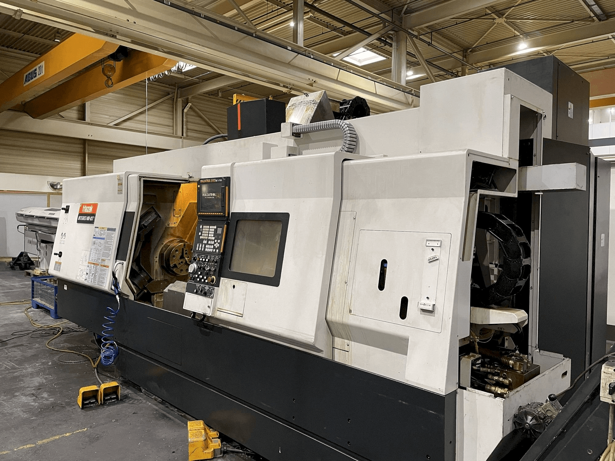 Mazak Integrex 400 III ST Mašinos vaizdas iš priekio