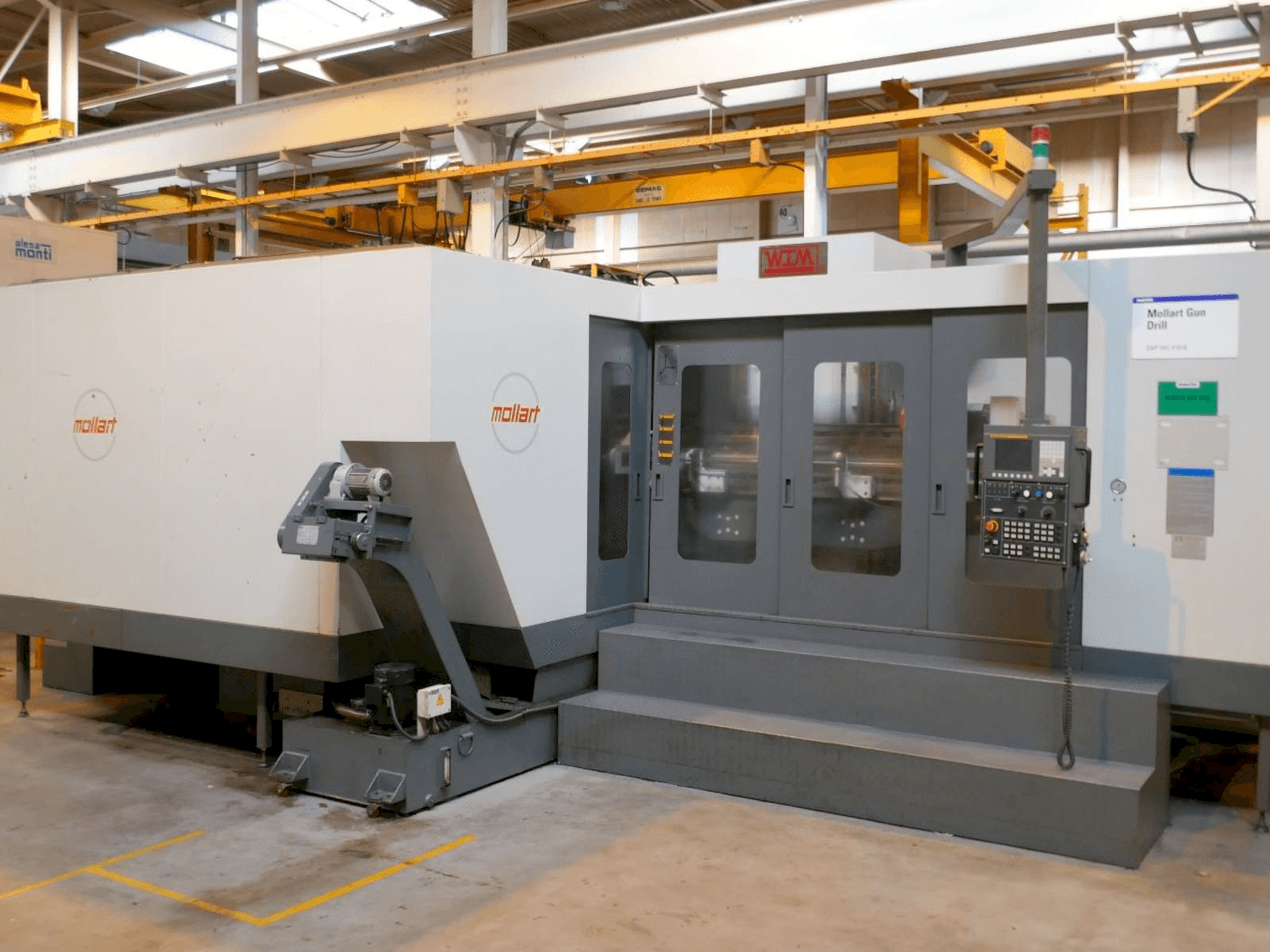 MOLLART MATRIX DHD1510-18S Mašinos vaizdas iš priekio