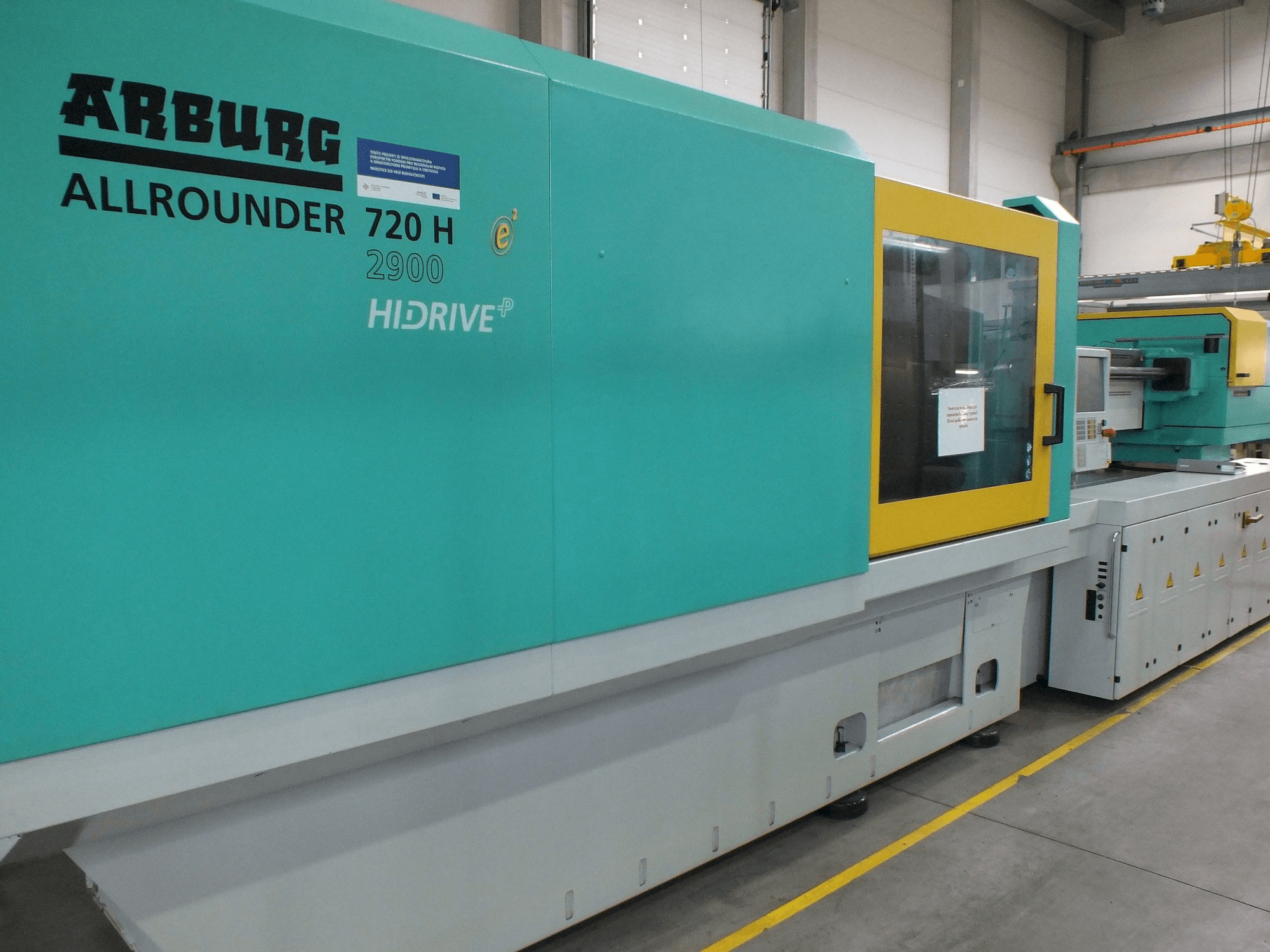 Arburg Allrounder H 2900-3200 Packaging Mašinos vaizdas iš priekio