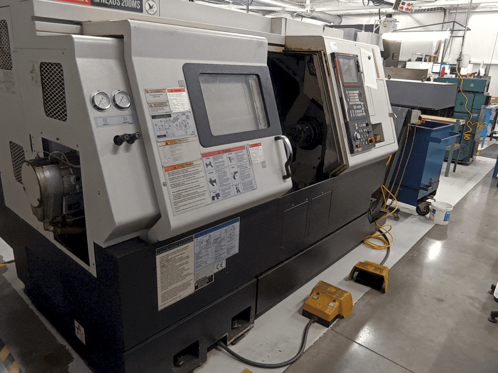 Mazak Quick Turn NEXUS 200MS Mašinos vaizdas iš priekio