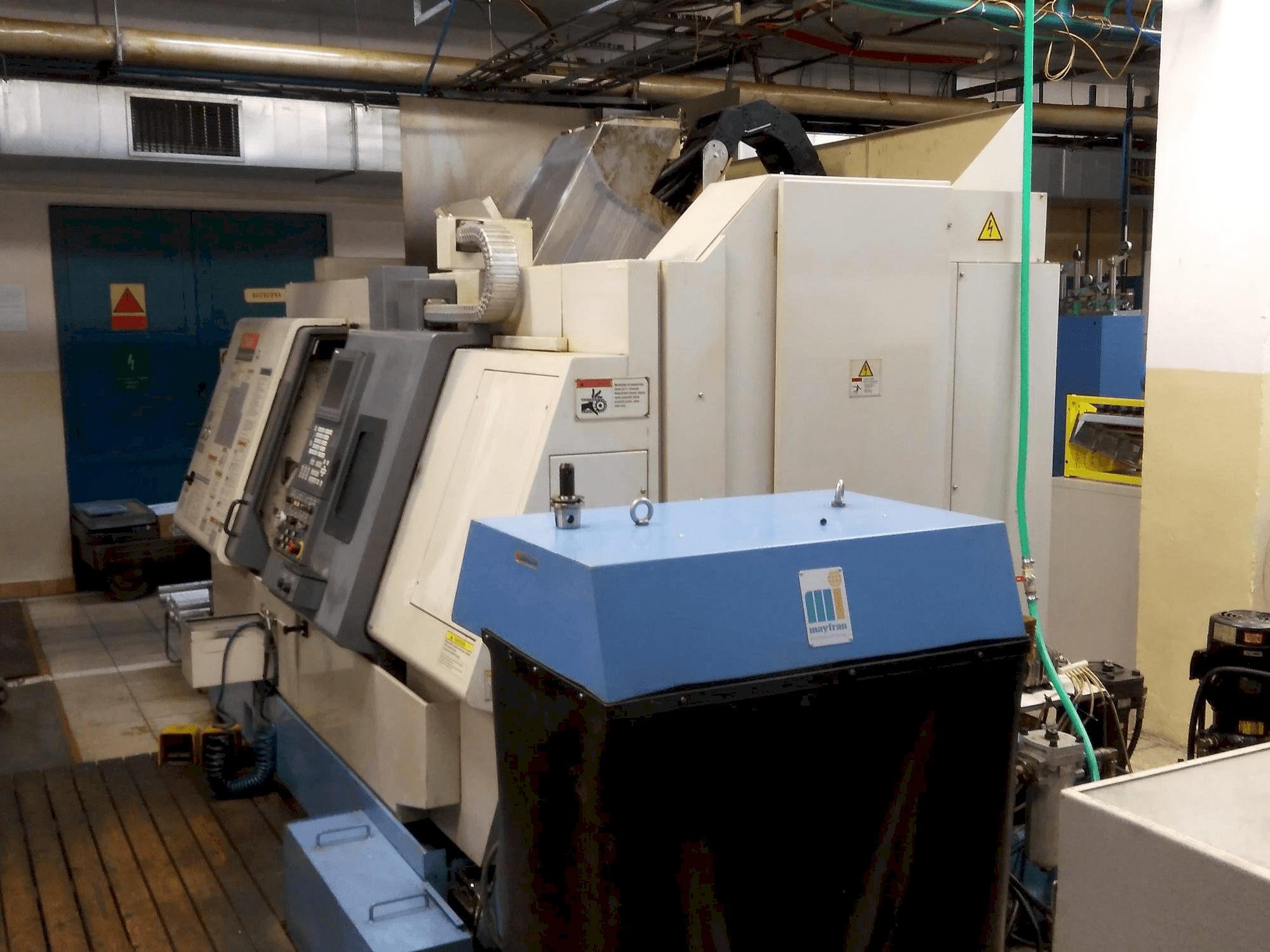 Mazak Integrex 200-II SY Mašinos vaizdas iš priekio