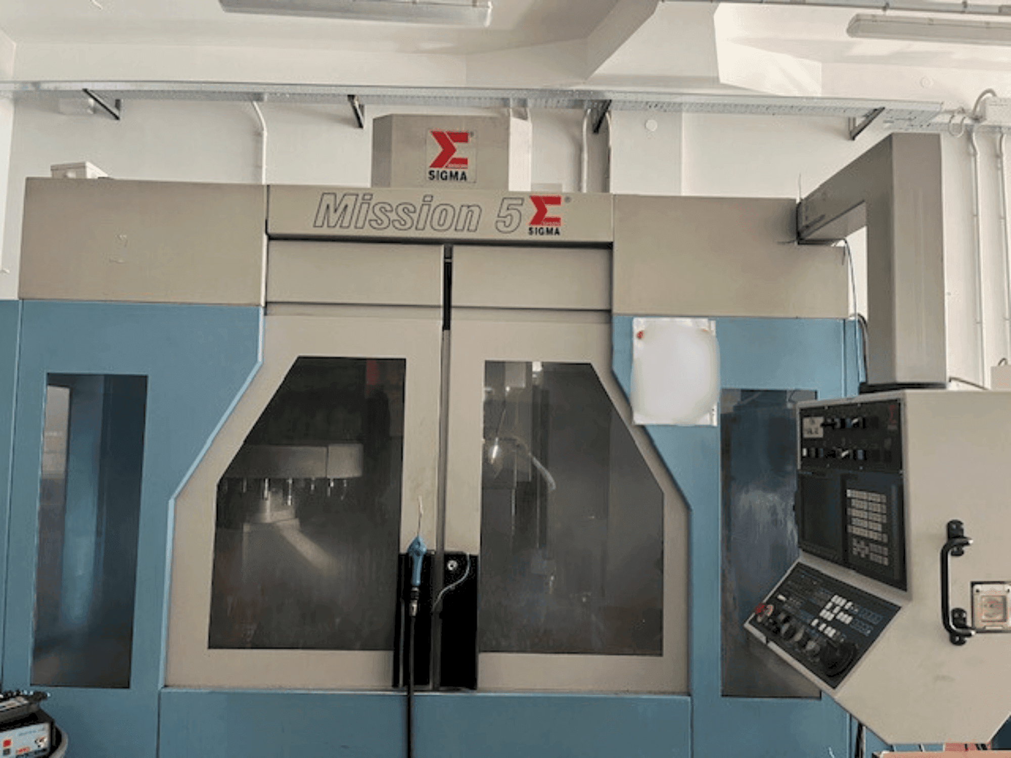 Sigma Mission 5 Mašinos vaizdas iš priekio