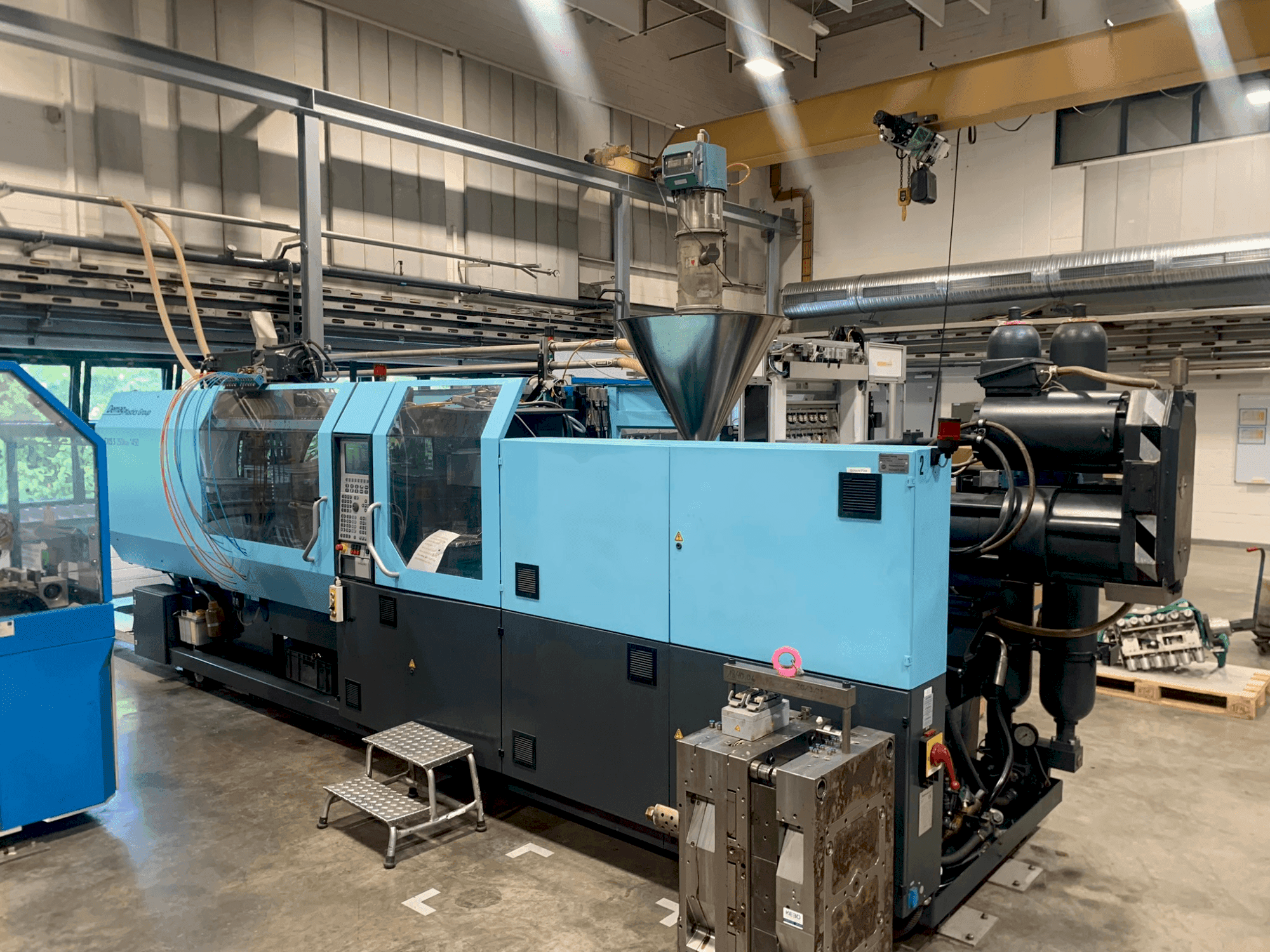 DEMAG EL-Exis S 250/630-1450 Mašinos vaizdas iš priekio