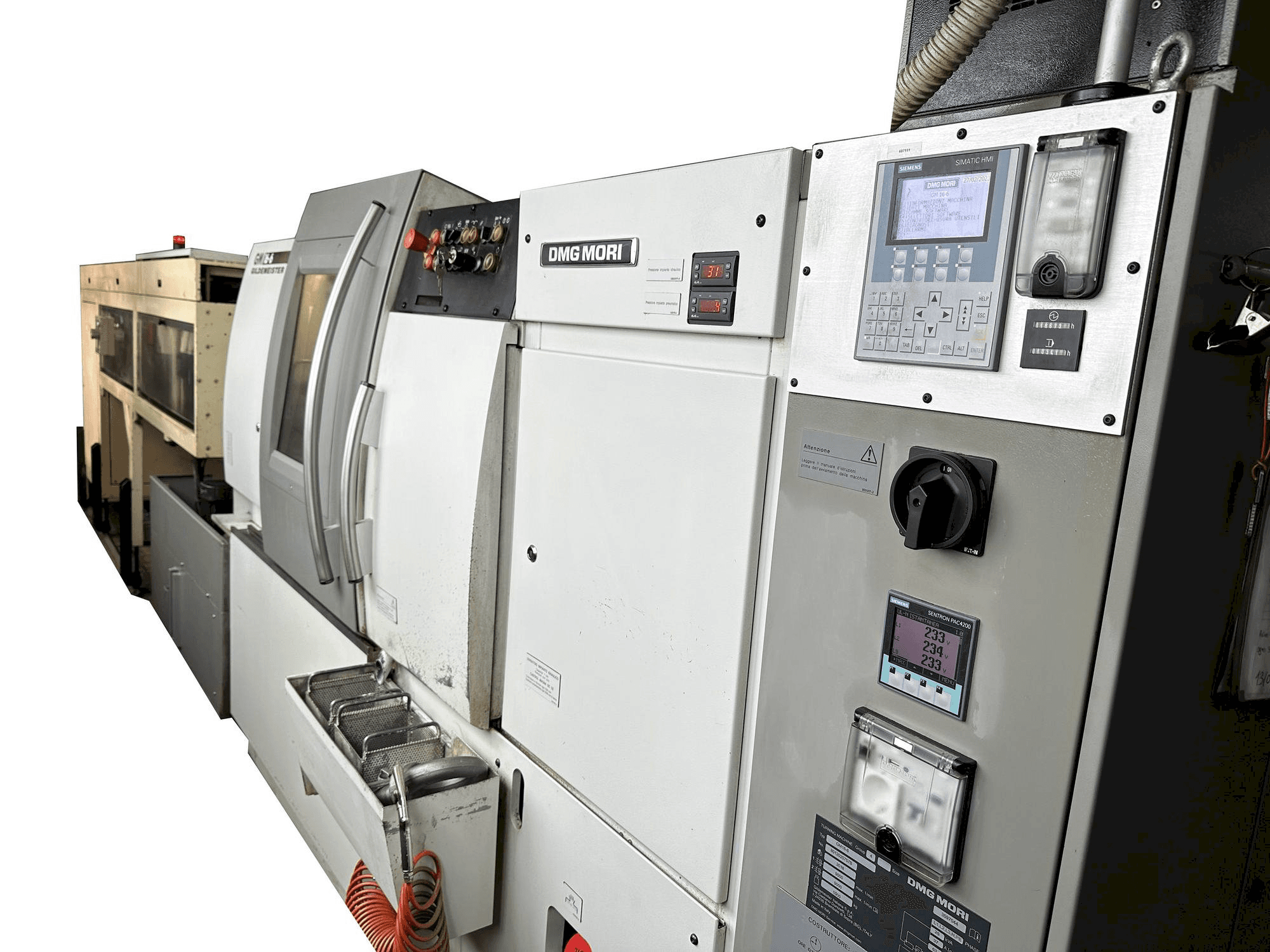 DMG MORI GILDEMEISTER GM 16-6AC Mašinos vaizdas iš priekio