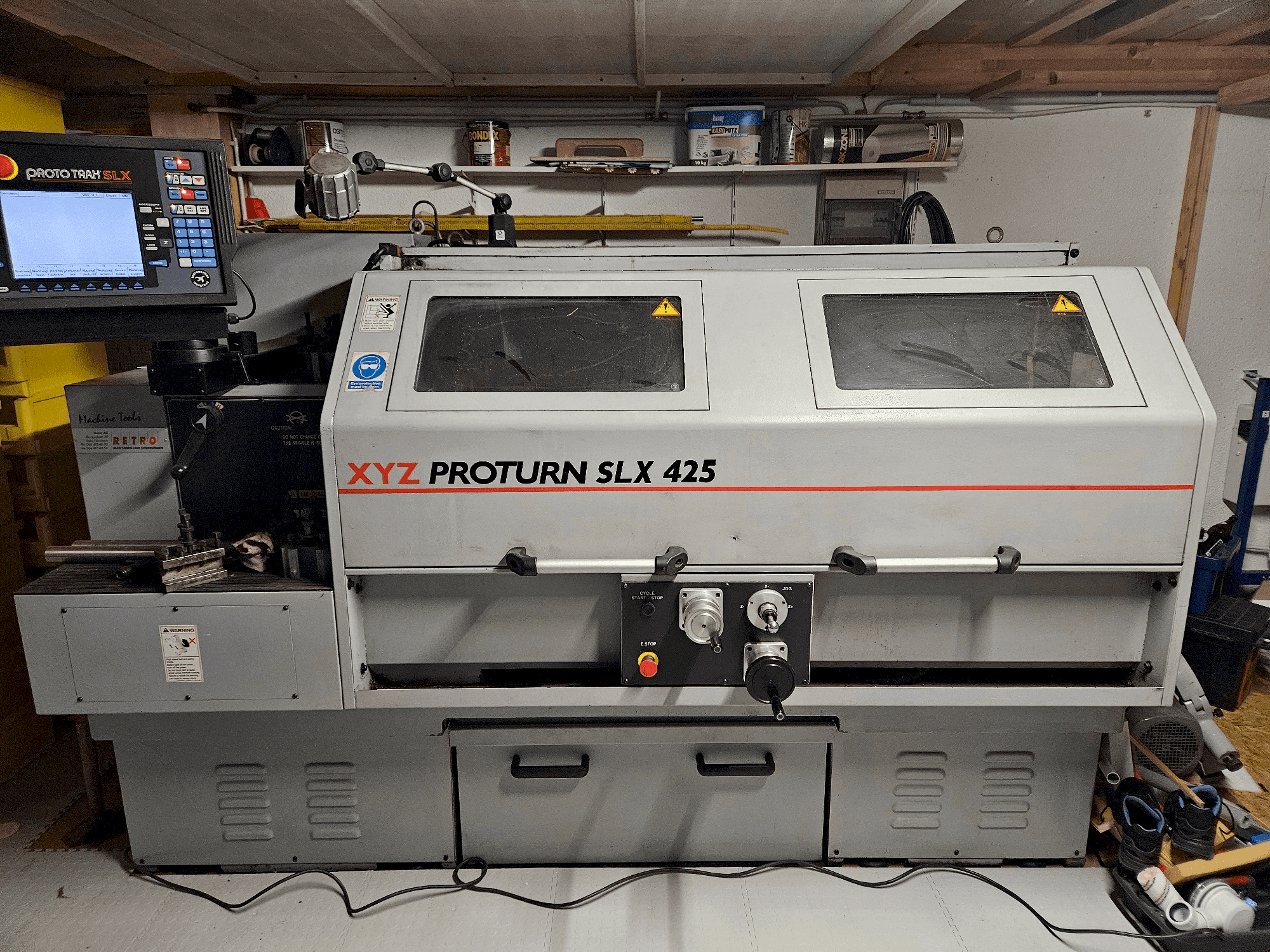 XYZ Proturn SLX 425 Mašinos vaizdas iš priekio