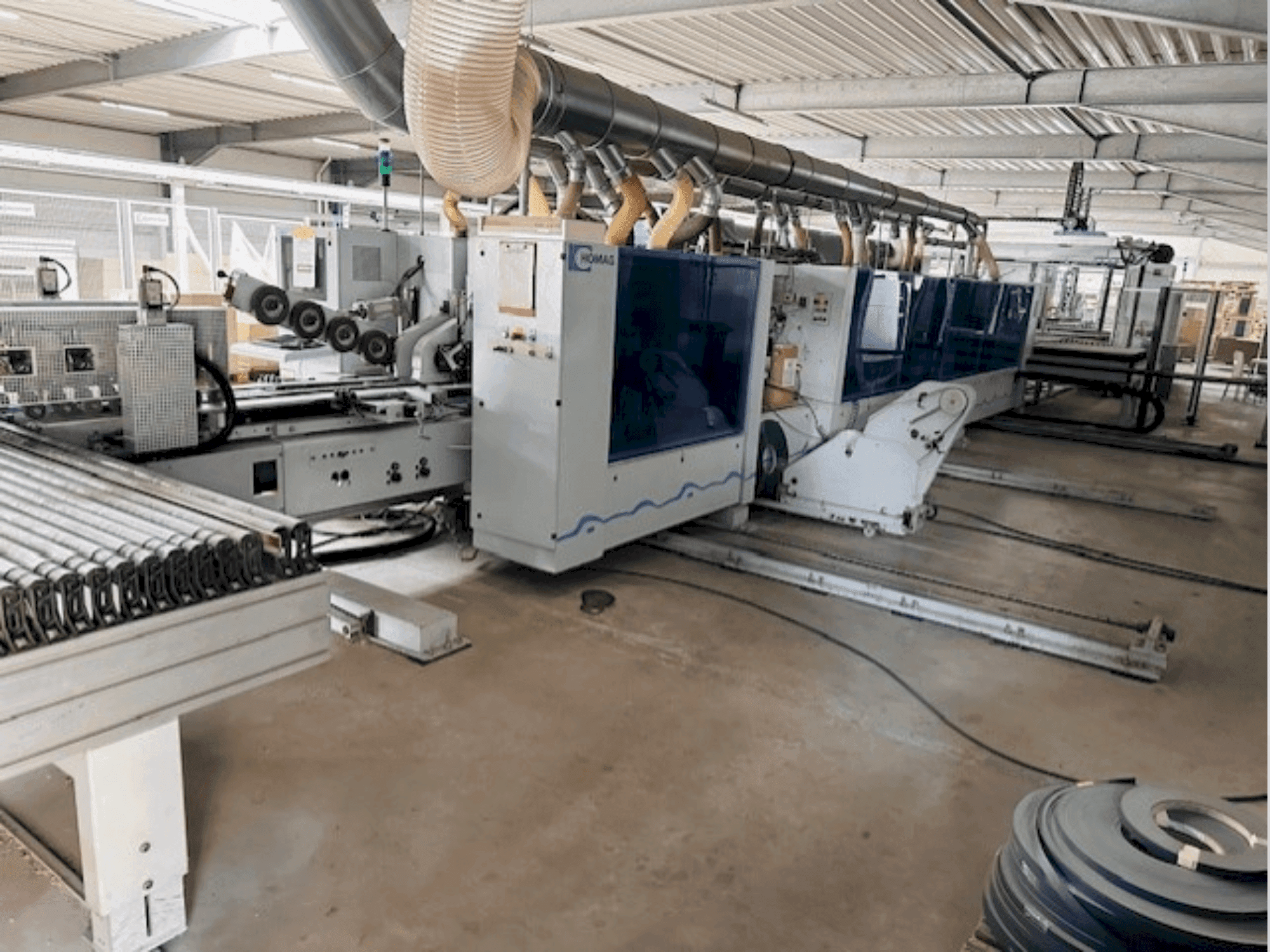 HOMAG Optimat KFL 526/9/A3/25 Mašinos vaizdas iš priekio