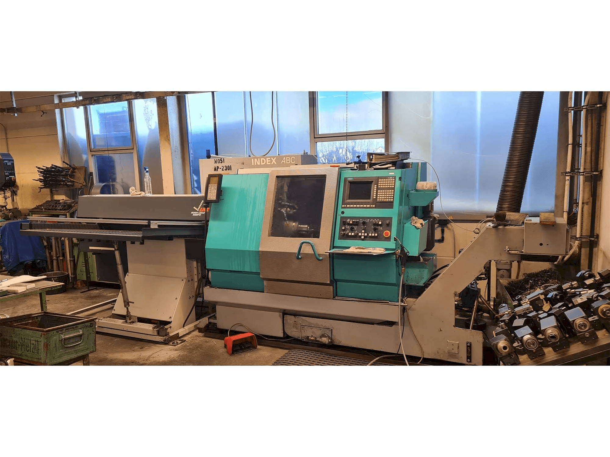 Index ABC Mašinos vaizdas iš priekio