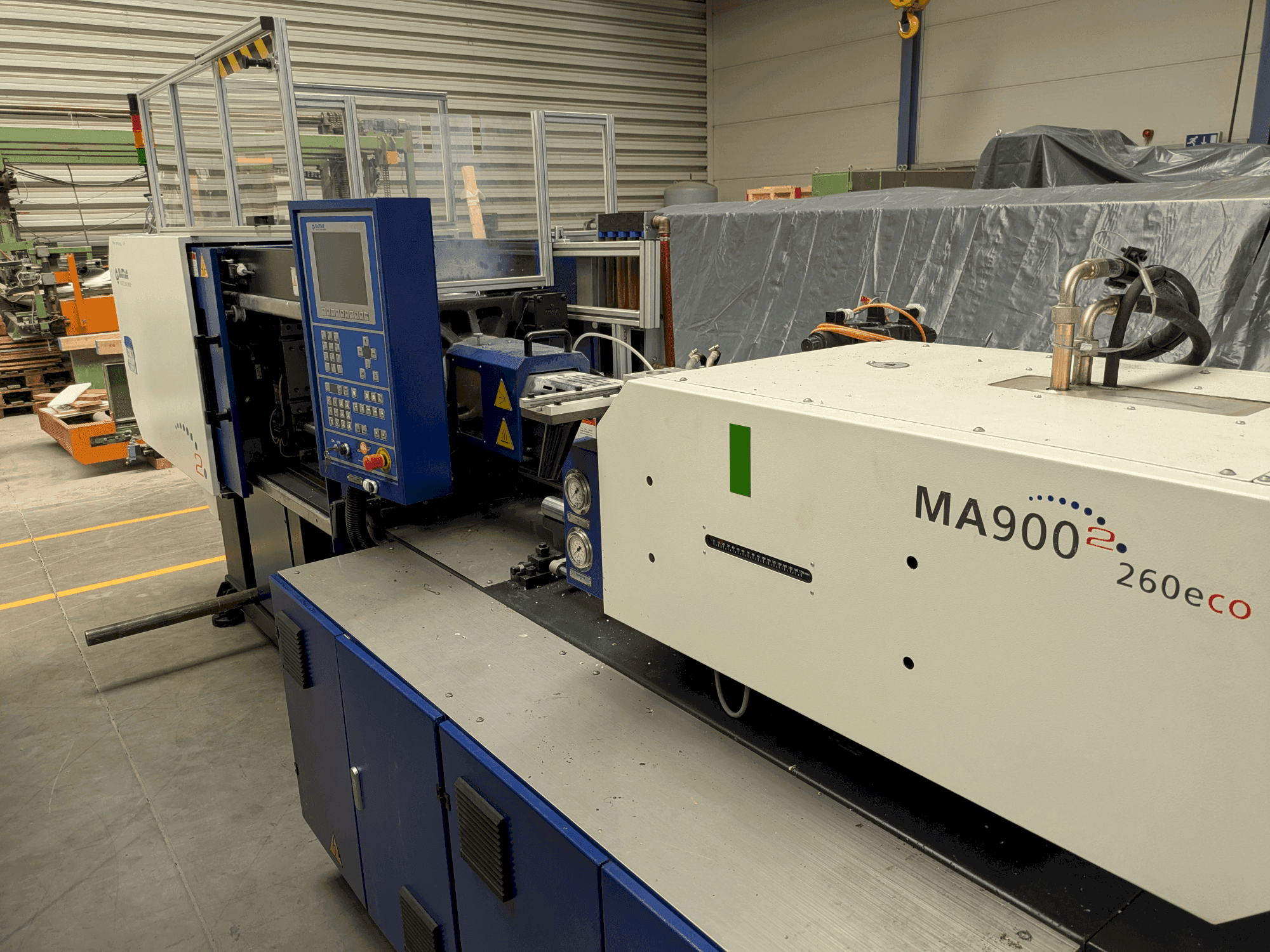 HAITIAN MA900 II eco Mašinos vaizdas iš priekio