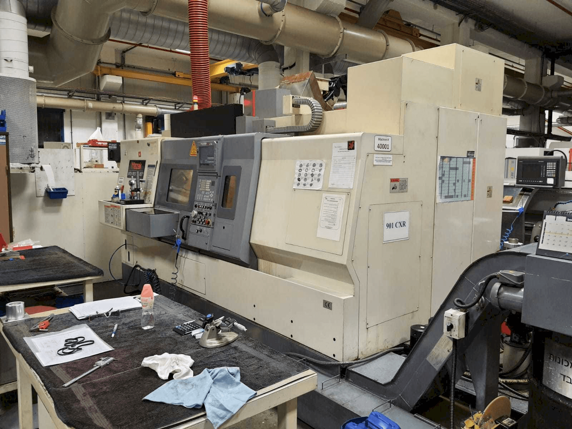 Mazak Integrex 200-3ST Mašinos vaizdas iš priekio