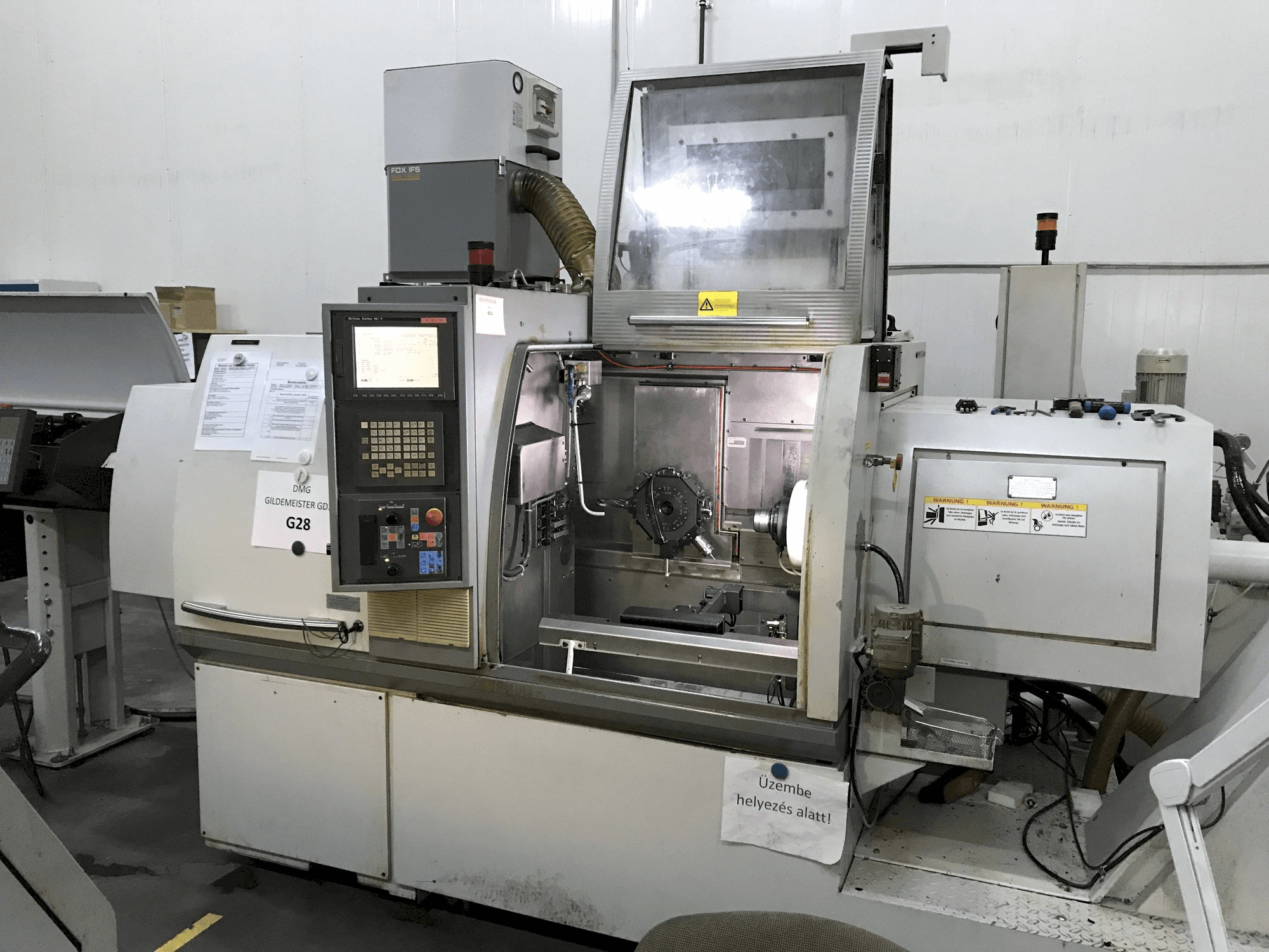 Gildemeister GD32 Mašinos vaizdas iš priekio