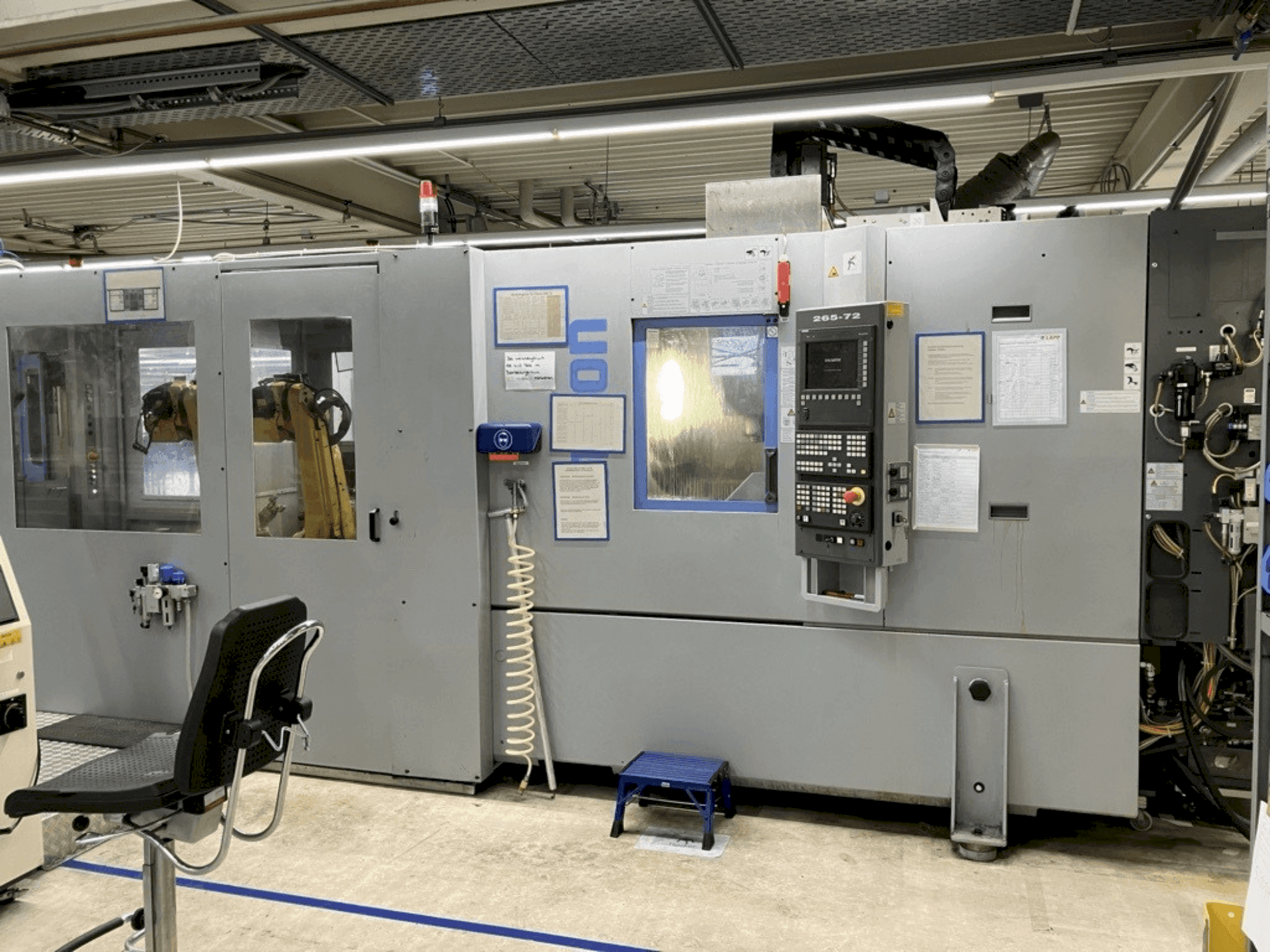 CHIRON FZ 12 KW Mašinos vaizdas iš priekio