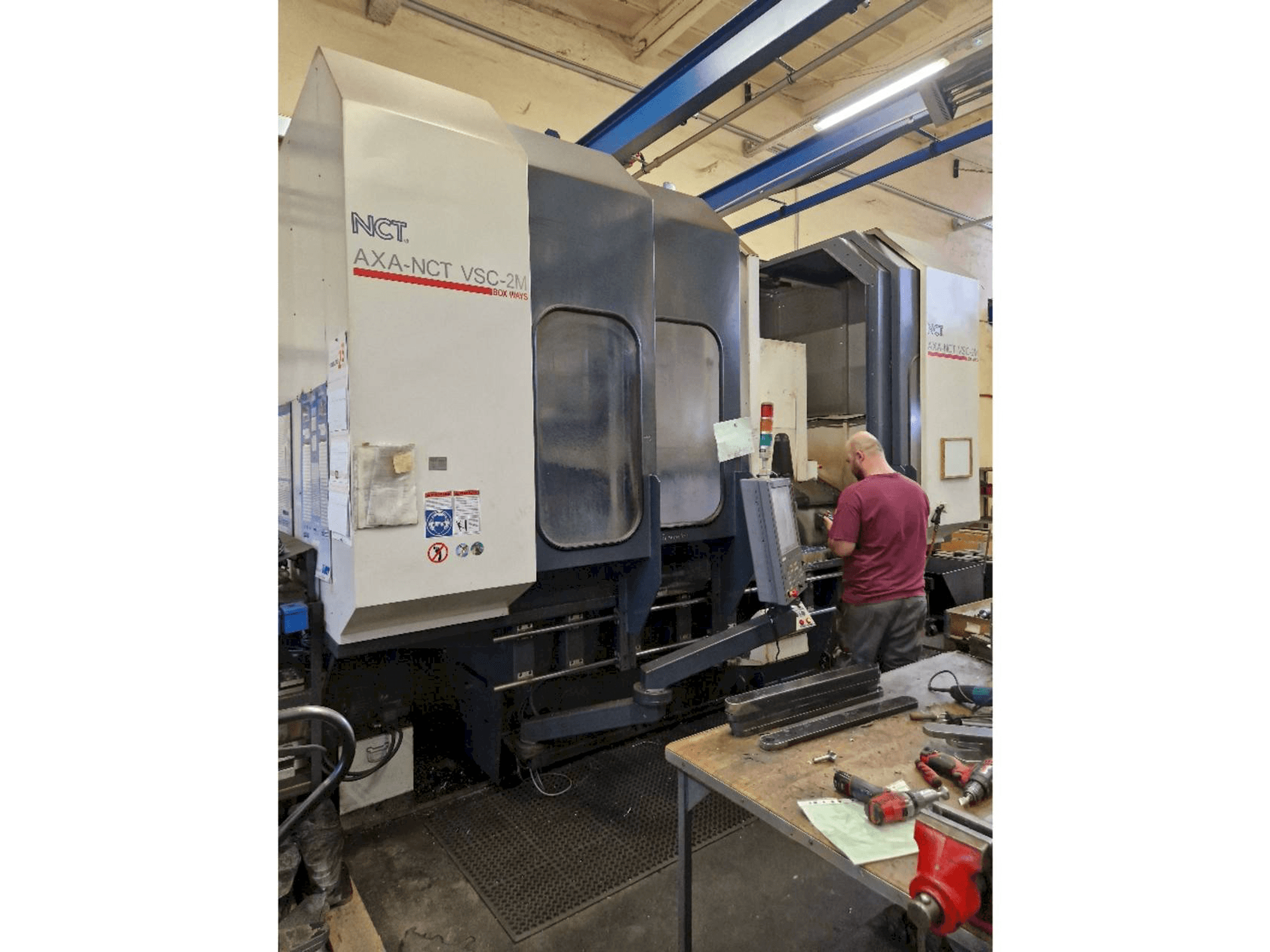 AXA NCT VSC-2M Mašinos vaizdas iš priekio