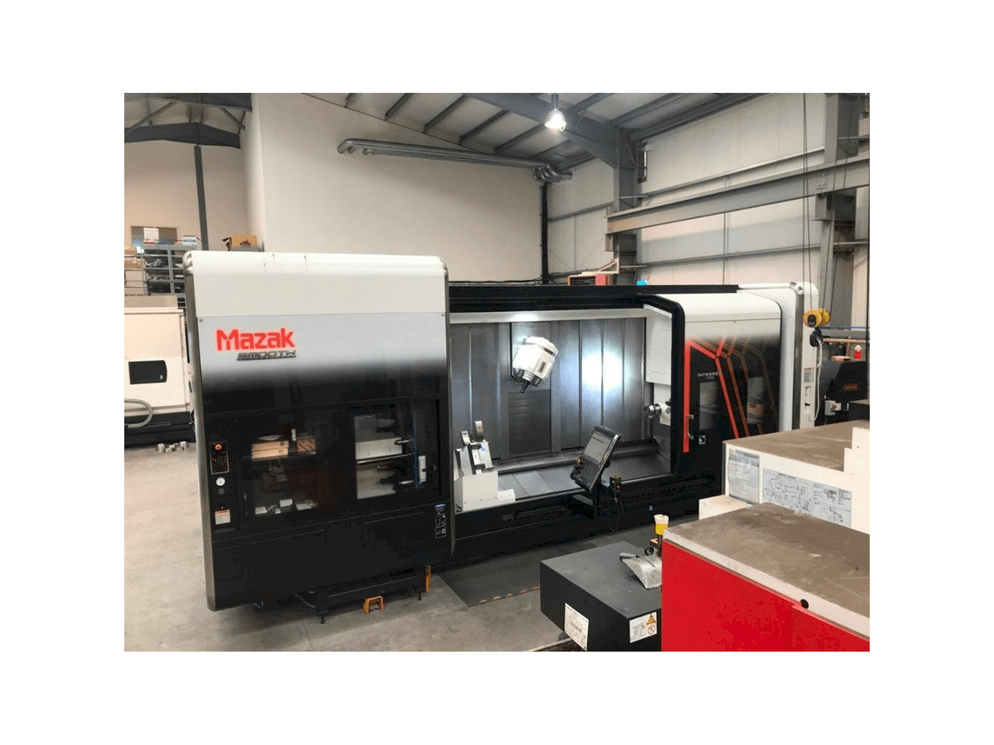 Mazak INTEGREX i-500 Mašinos vaizdas iš priekio