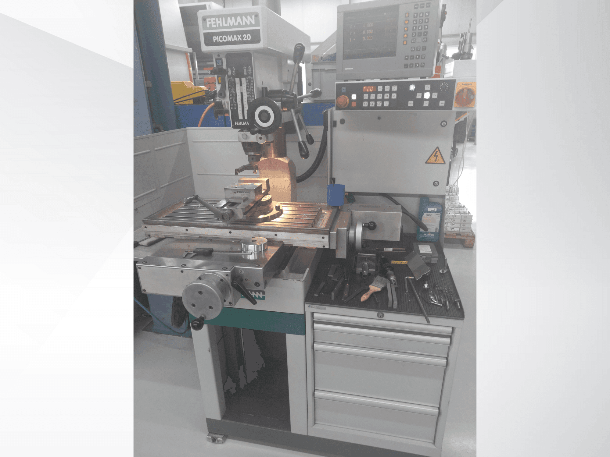 FEHLMANN PICOMAX 20 Mašinos vaizdas iš priekio