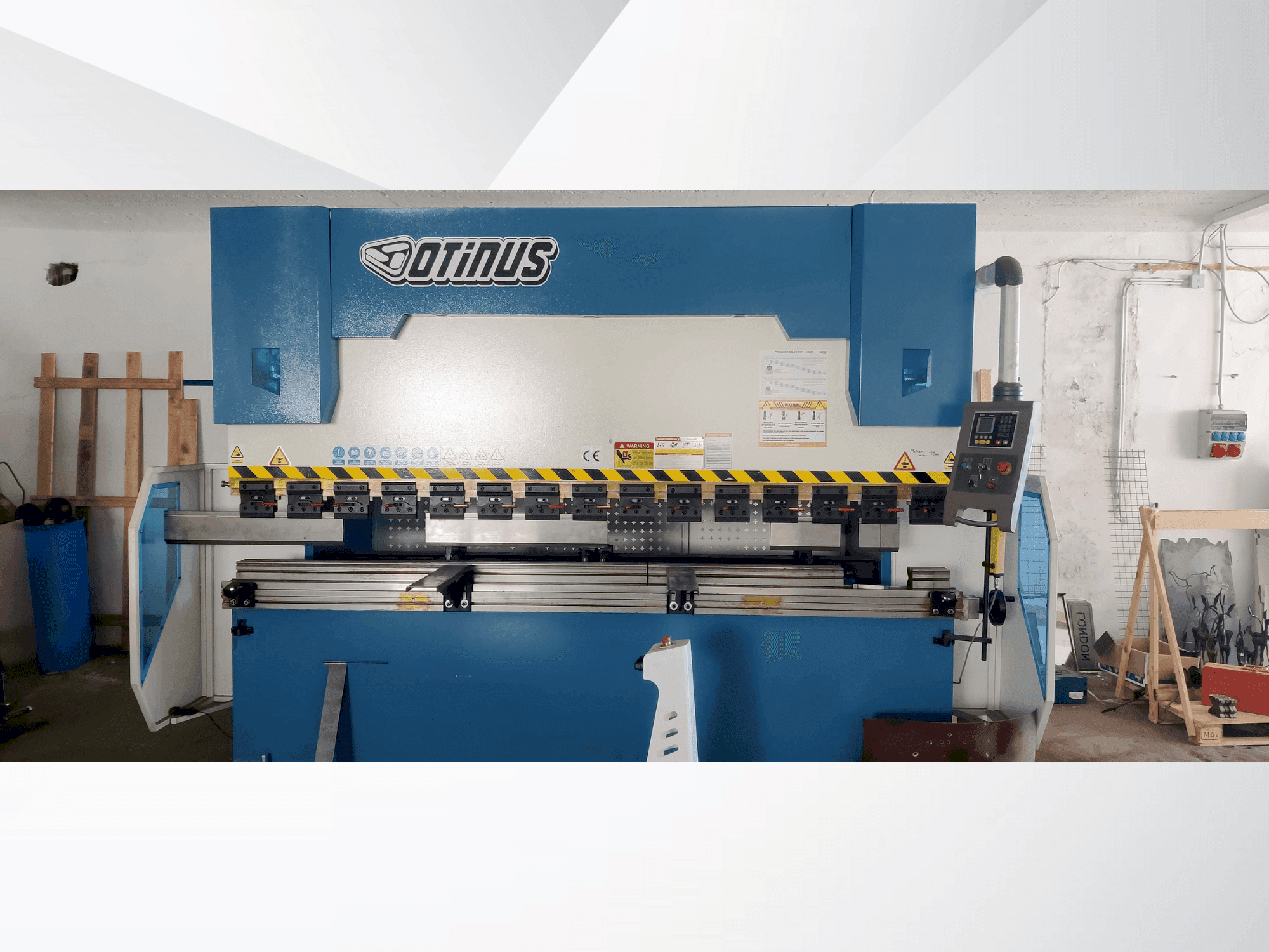 OTINUS 2312N Mašinos vaizdas iš priekio