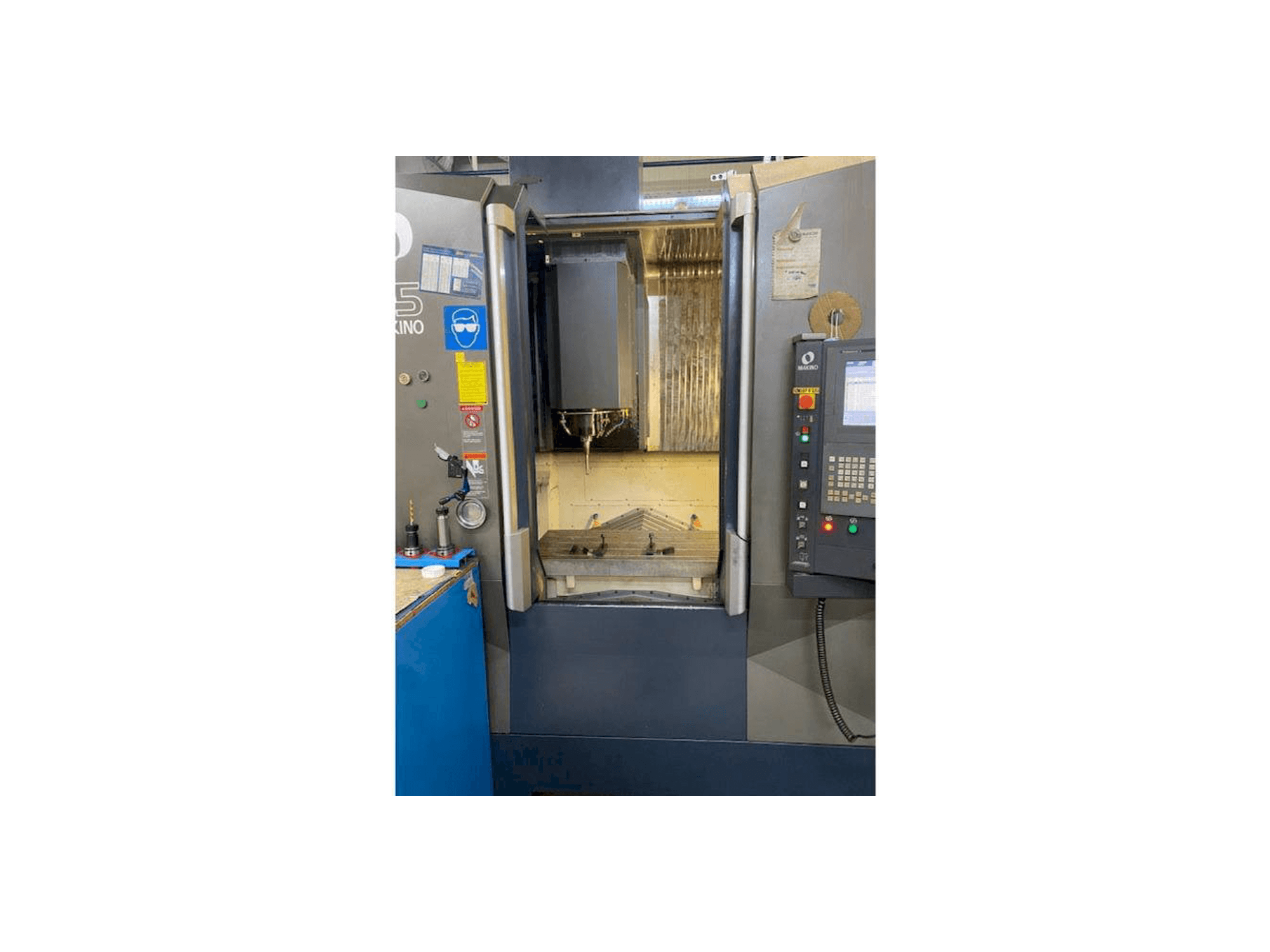 Makino F5 Mašinos vaizdas iš priekio