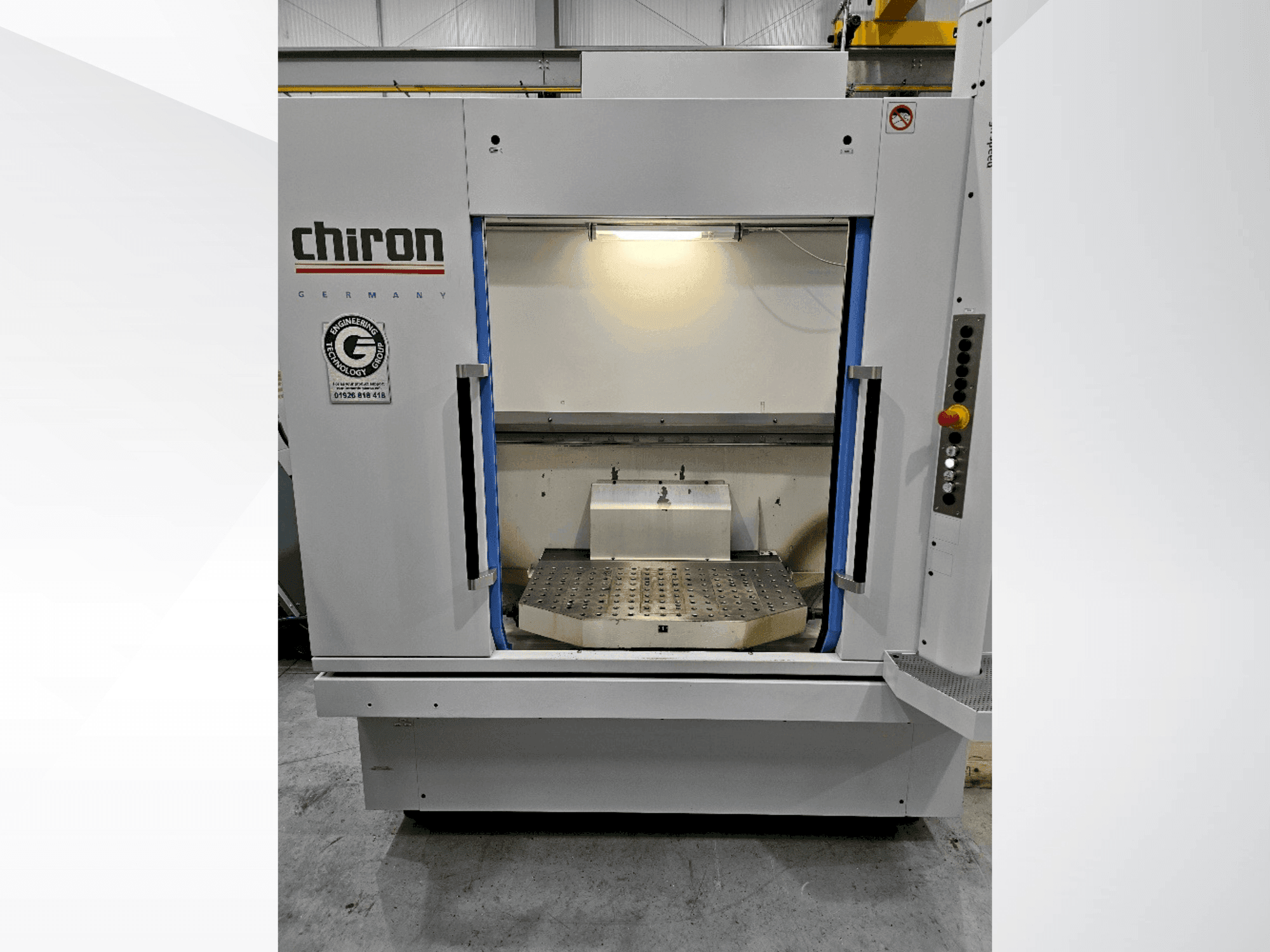 CHIRON DZ15W MAGNUM HS Mašinos vaizdas iš priekio