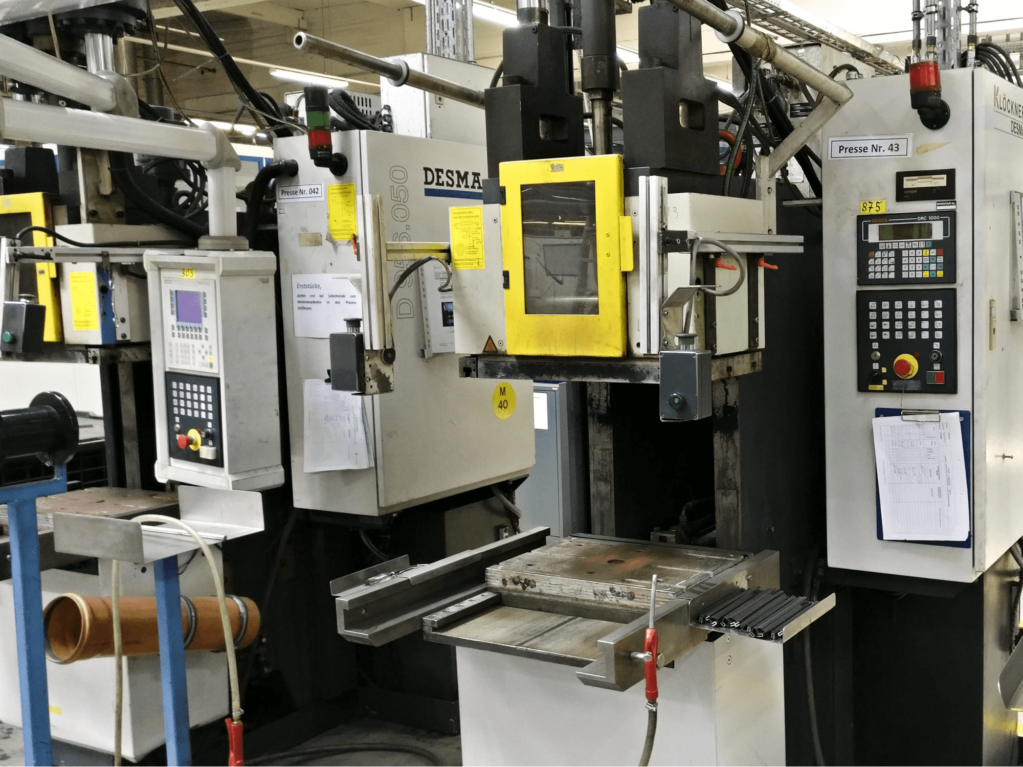 Kloeckner Desma 956.050 Mašinos dešinės pusės vaizdas