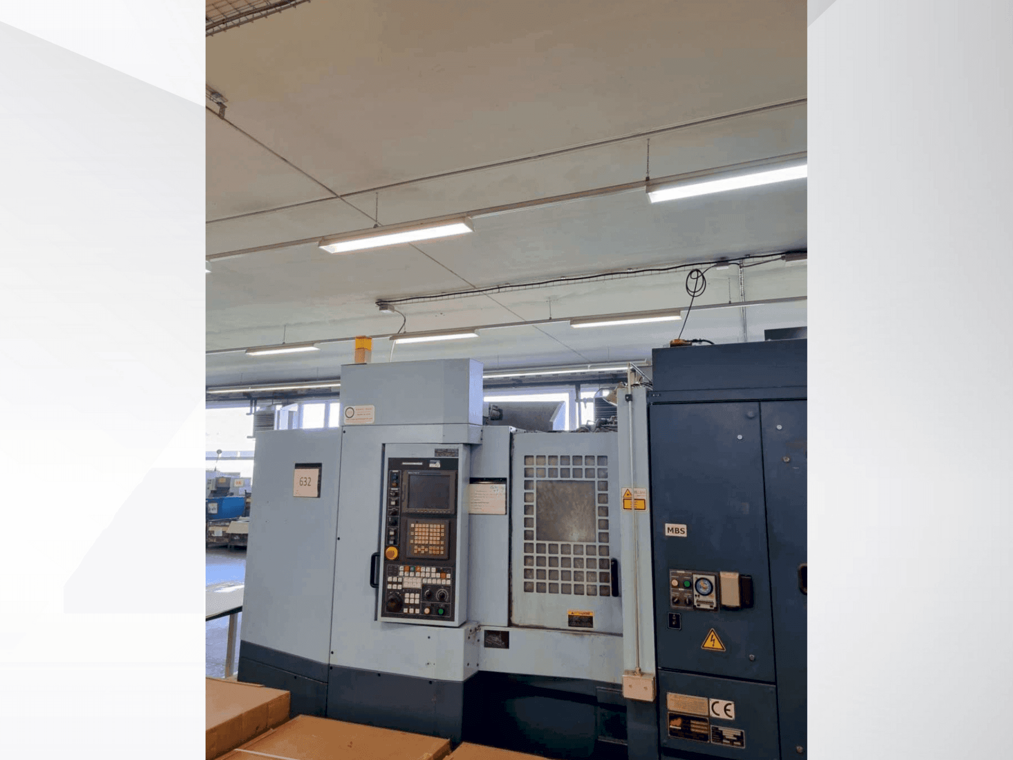 Matsuura H PLUS-405 Mašinos vaizdas iš priekio