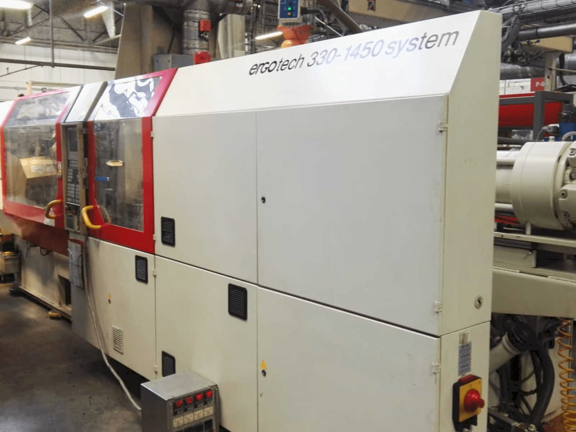 DEMAG Ergotech 330-1450 system Mašinos vaizdas iš priekio