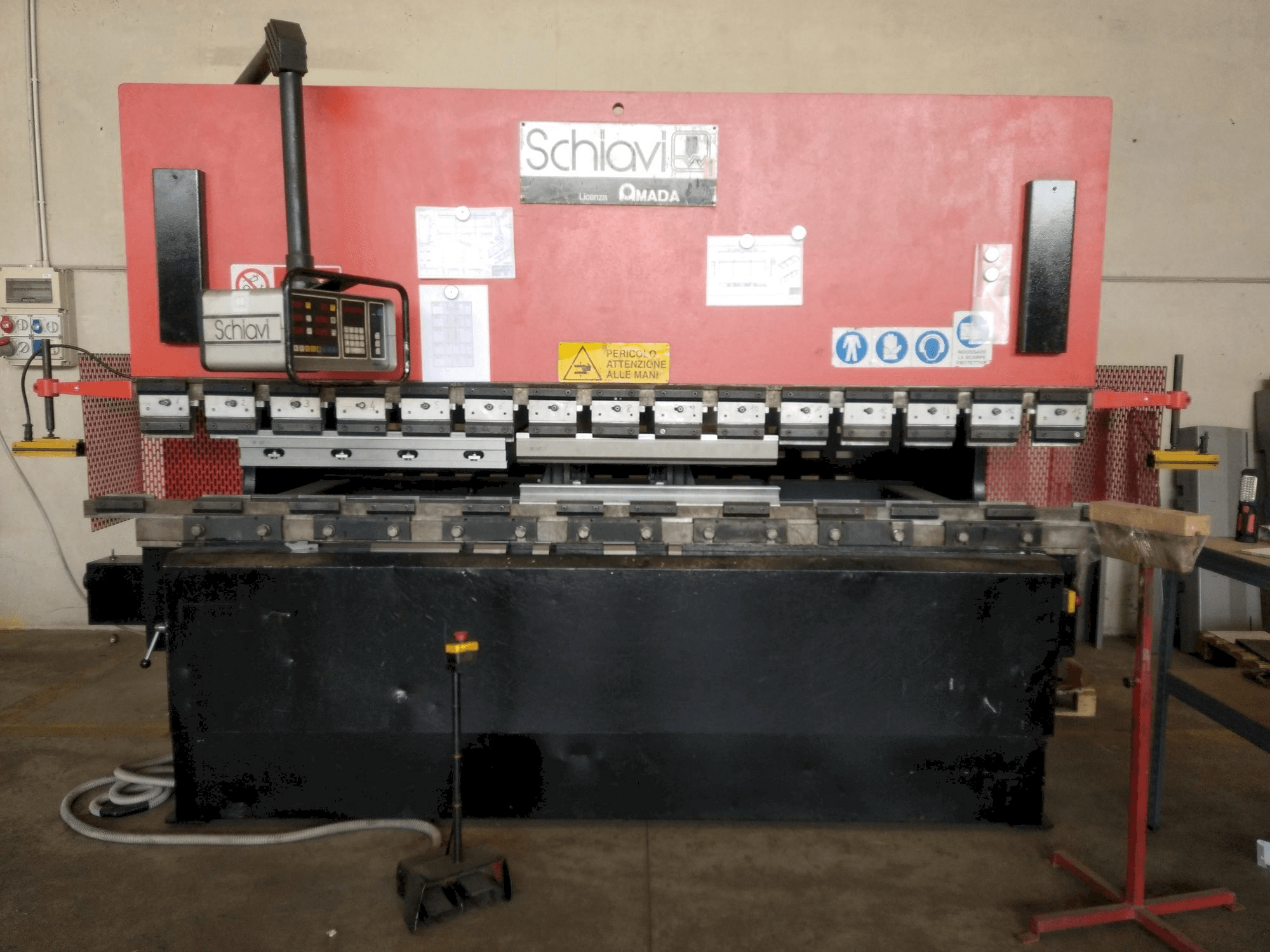 Schiavi ITS 103 Mašinos vaizdas iš priekio