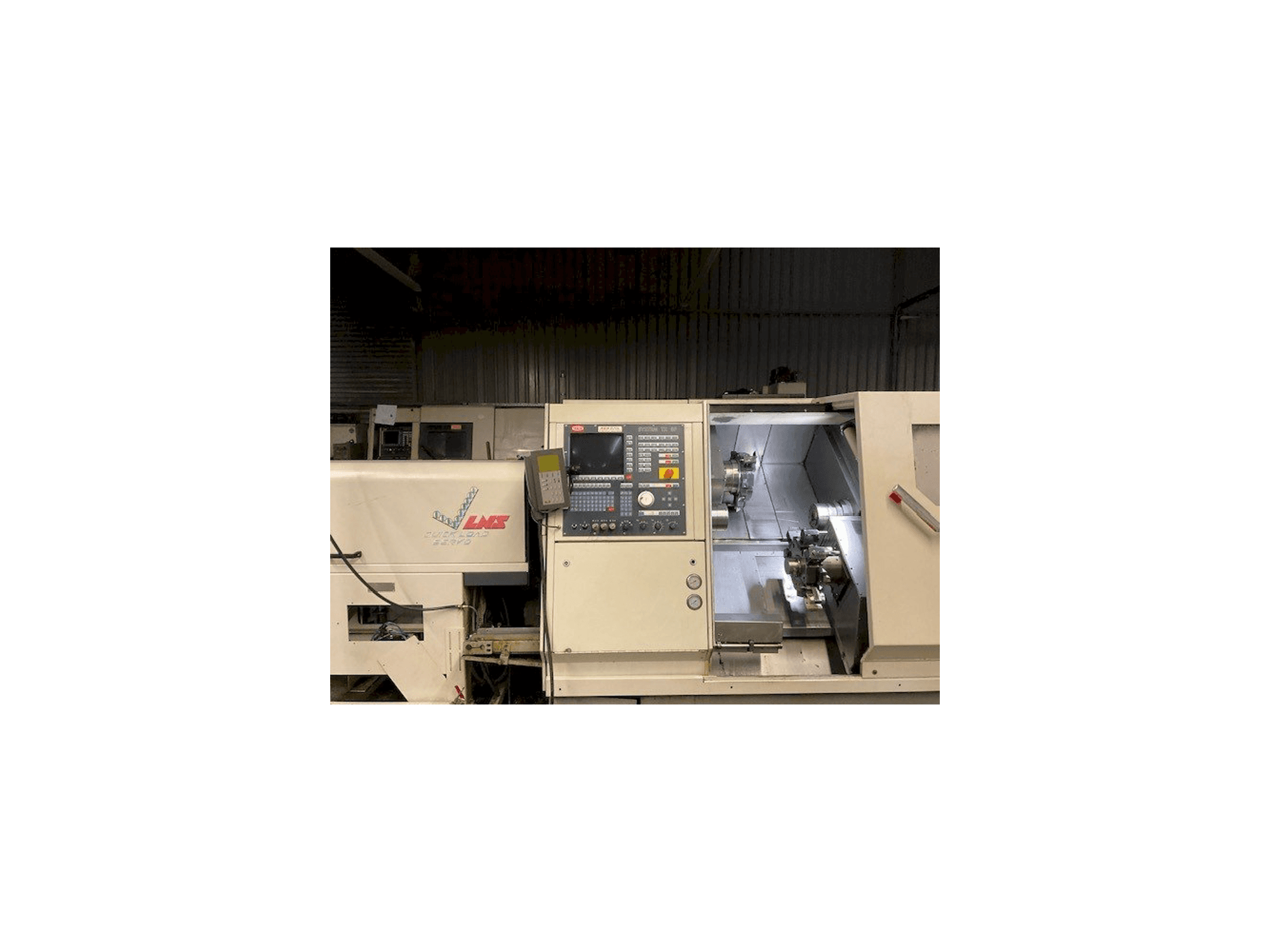 TRAUB TNC 42/65 DGY Mašinos vaizdas iš priekio