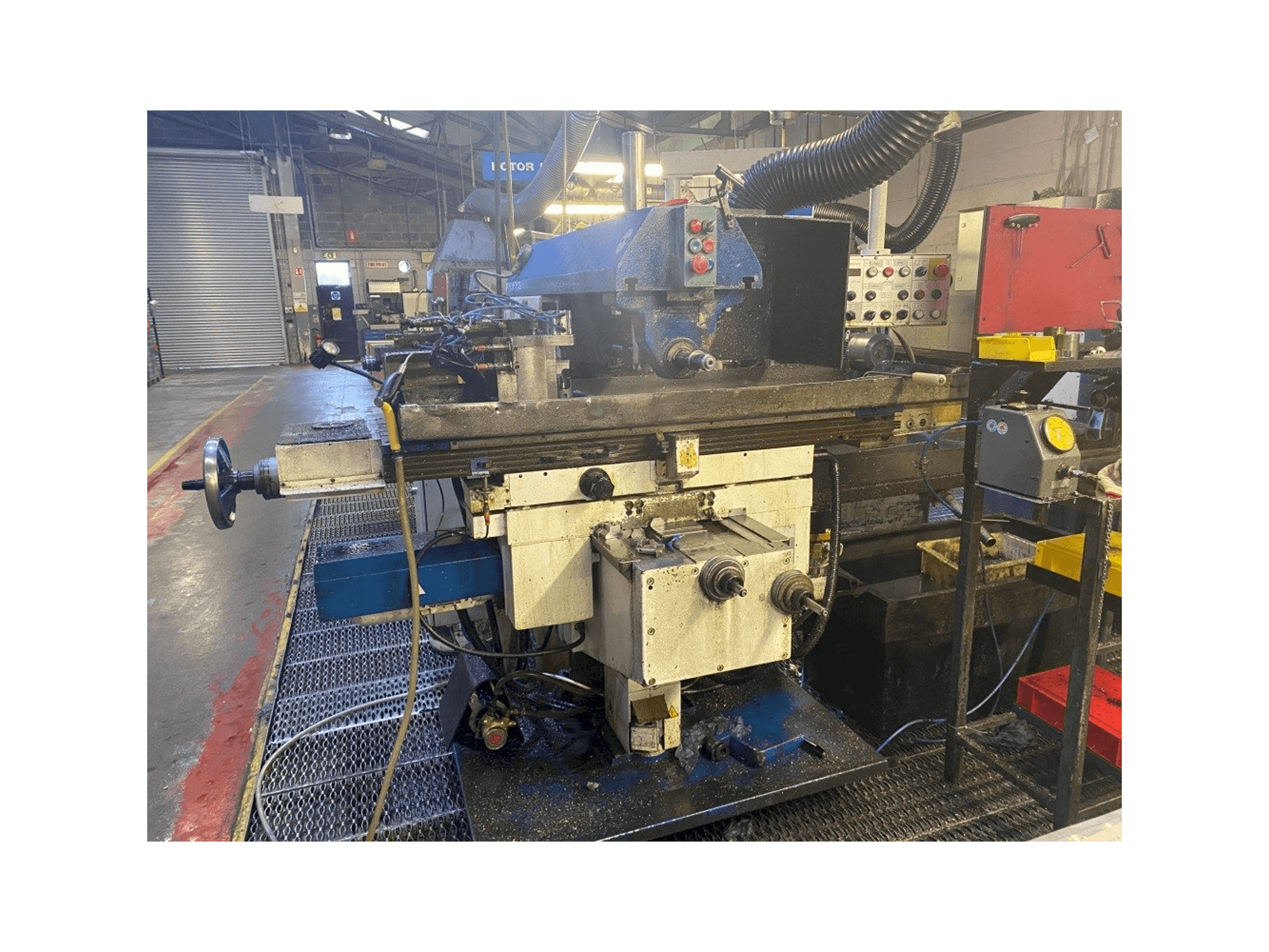 TOS Olomouc FG U32 Mašinos vaizdas iš priekio