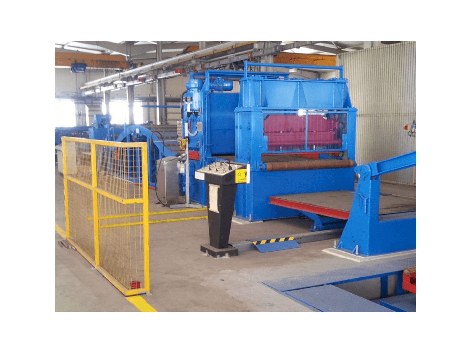 Sacma SP4A Mašinos vaizdas iš priekio