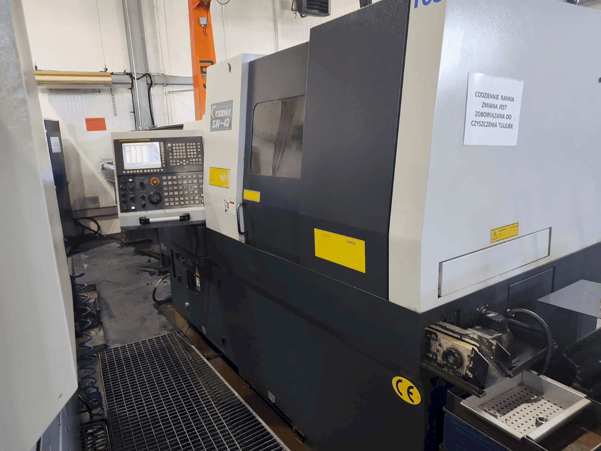 Goodway SW 42 Mašinos vaizdas iš priekio