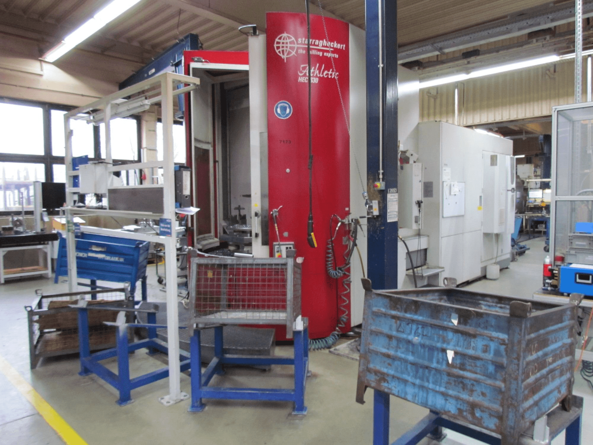 Heckert HEC 630 Mašinos vaizdas iš priekio