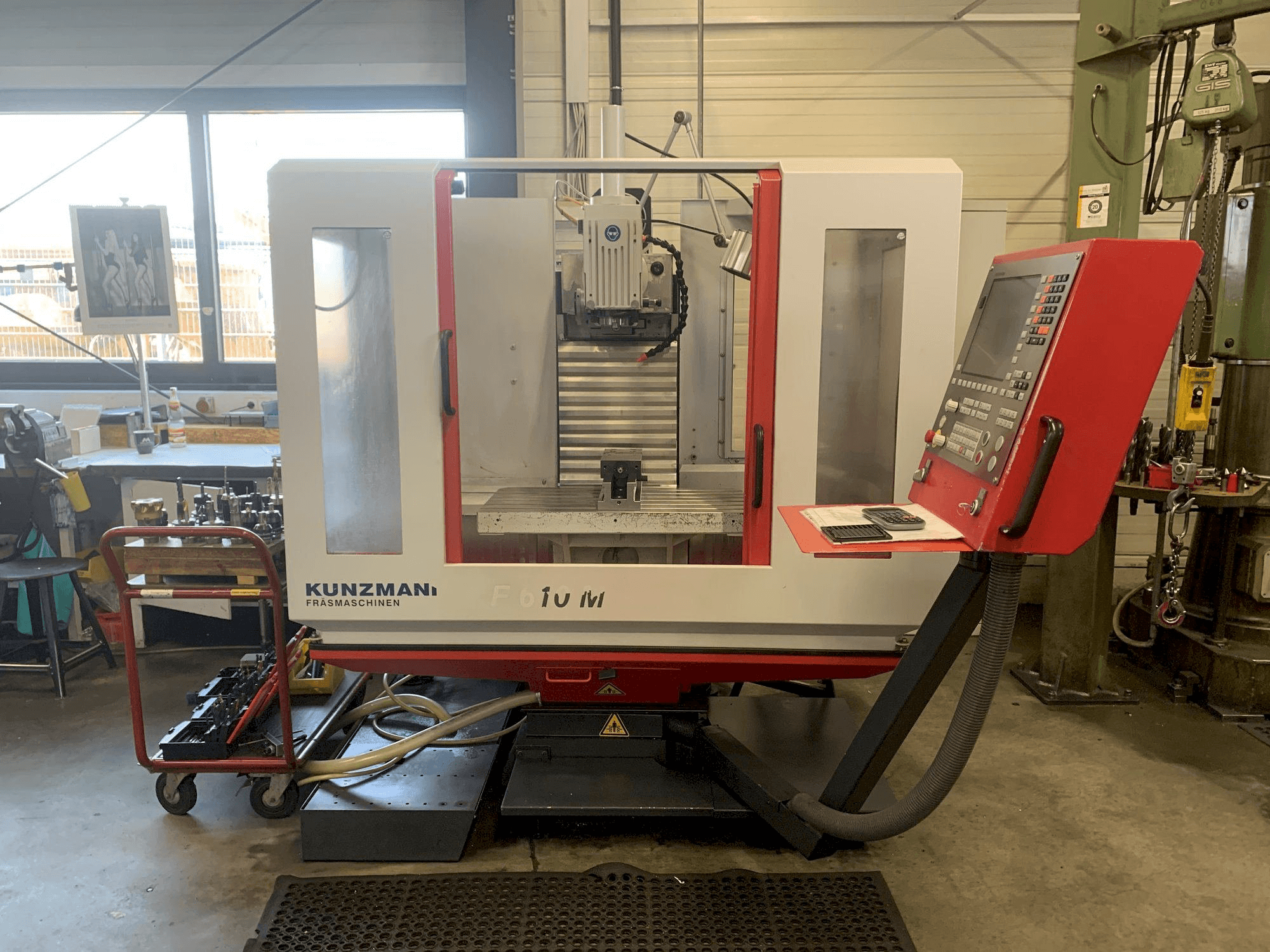 KUNZMANN WF 610 M Mašinos vaizdas iš priekio