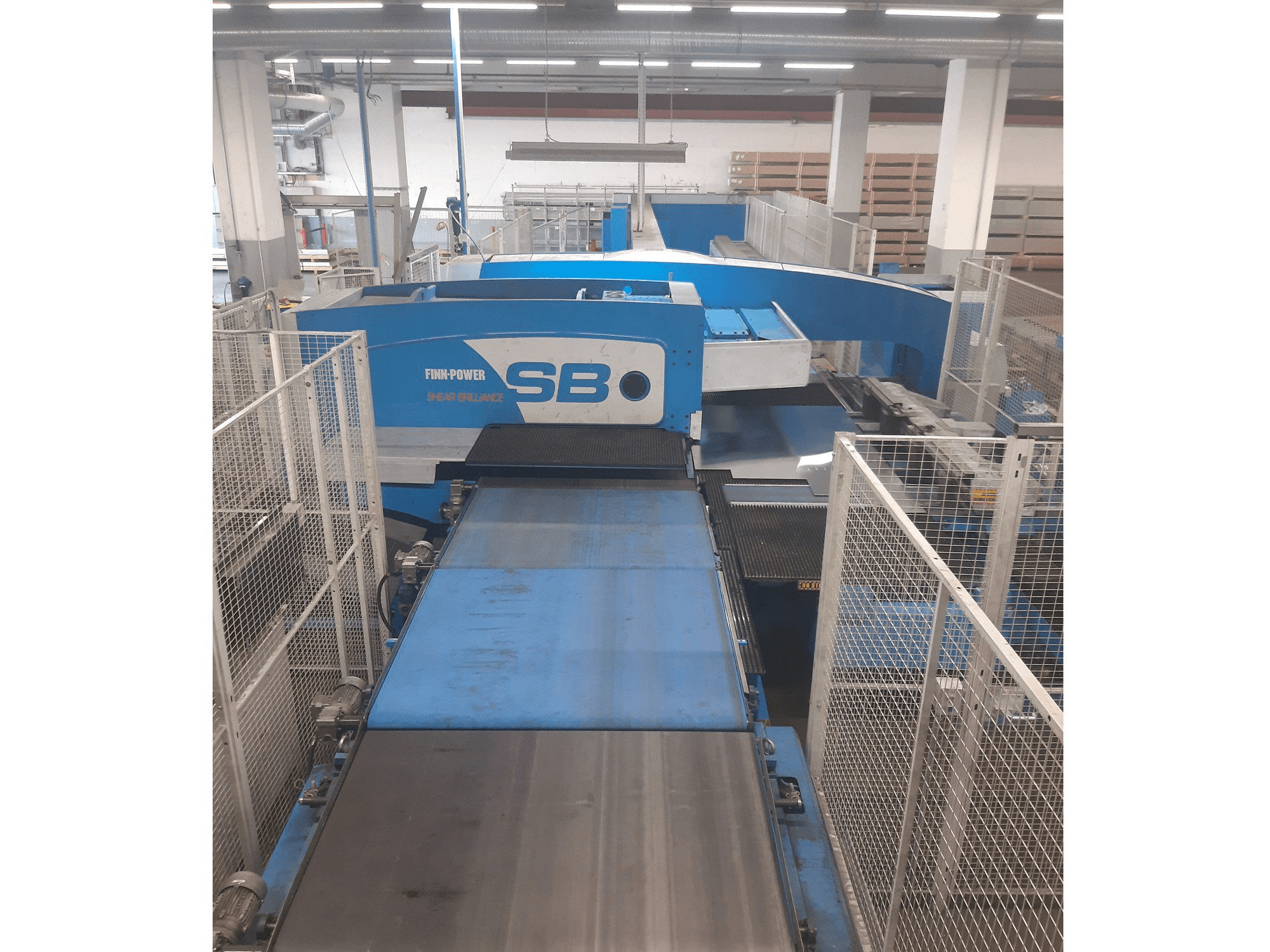 Prima Power SB8 Mašinos vaizdas iš priekio