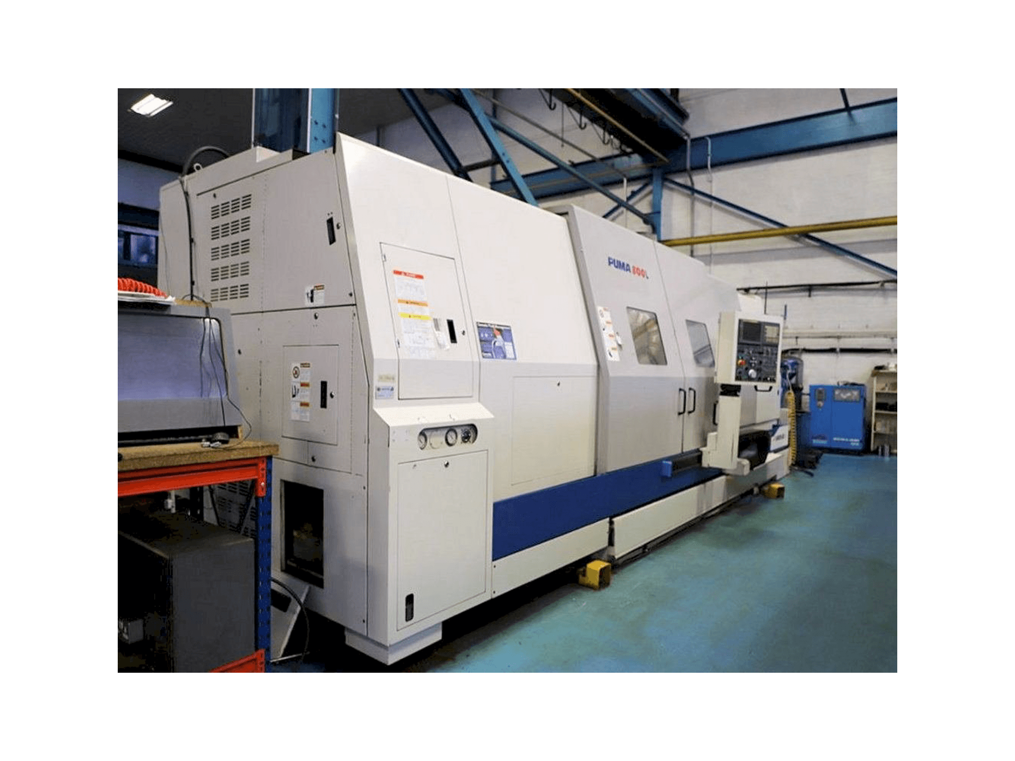 Doosan Puma 800L Mašinos vaizdas iš priekio