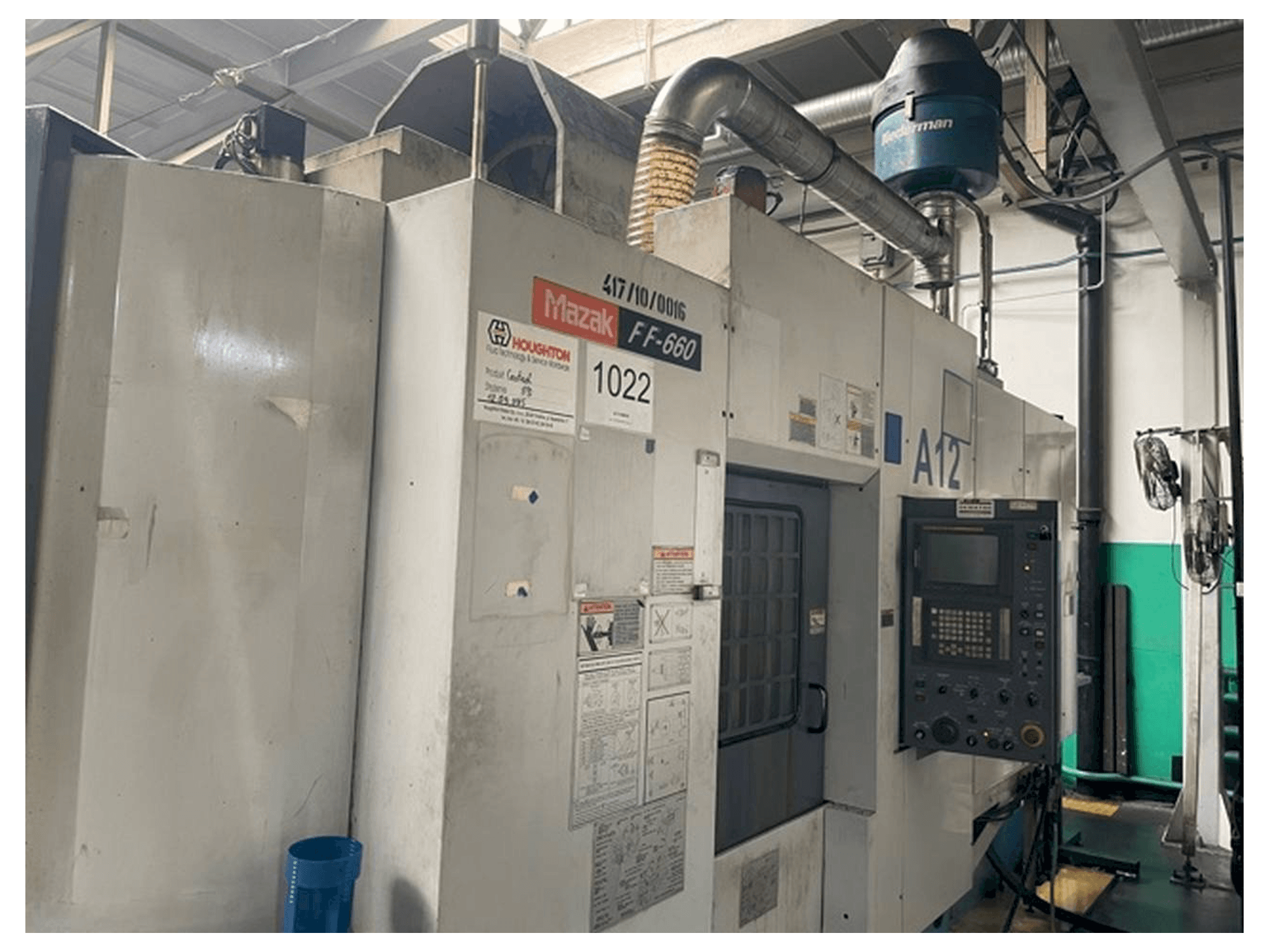 Mazak FF-660 Mašinos vaizdas iš priekio