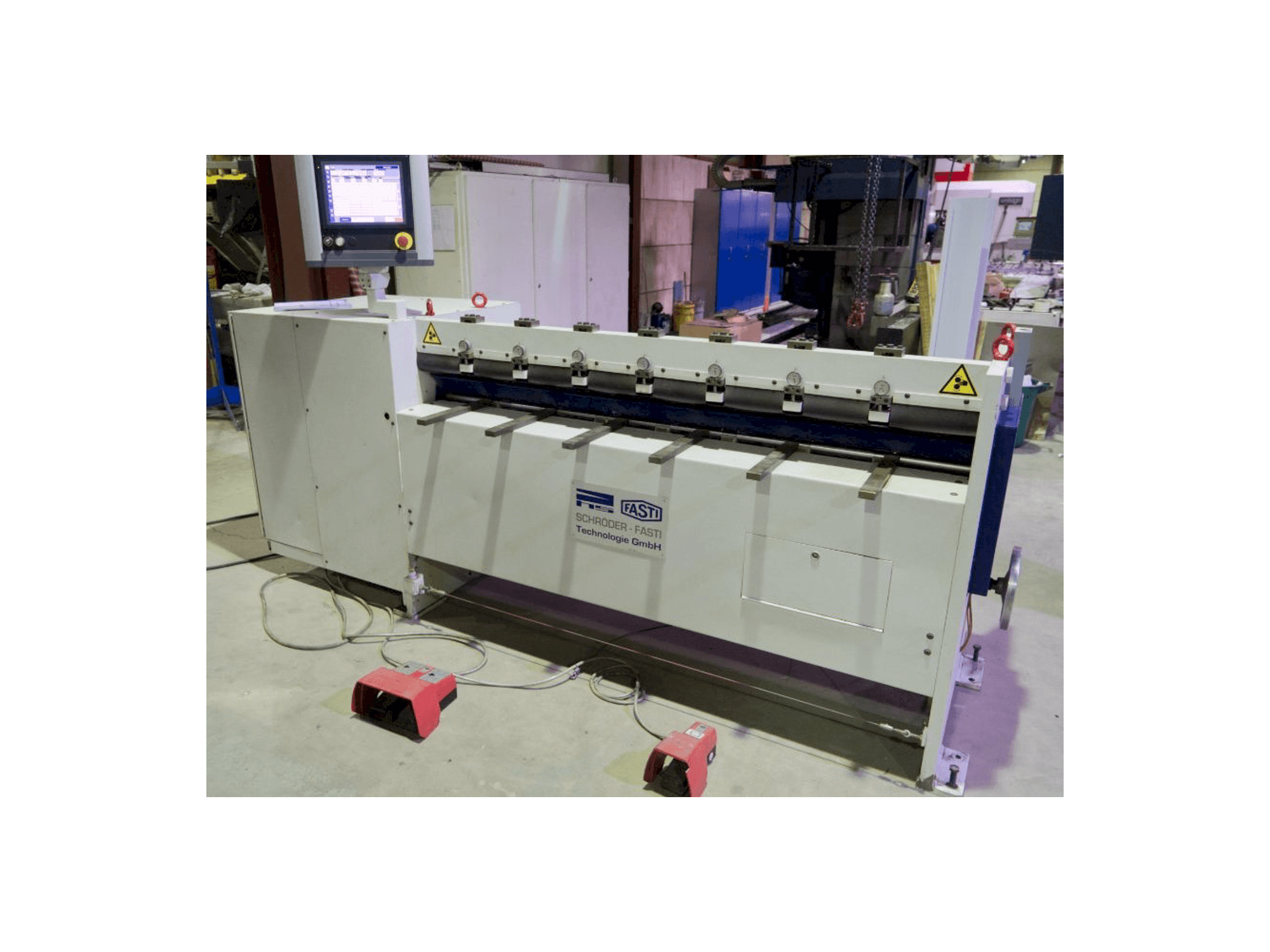 SCHRODER Fasti 145-18/075 Mašinos vaizdas iš priekio