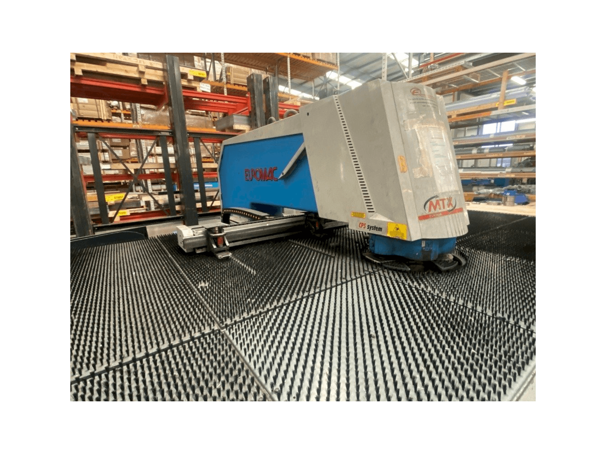 Euromac MTX Index Mašinos vaizdas iš priekio