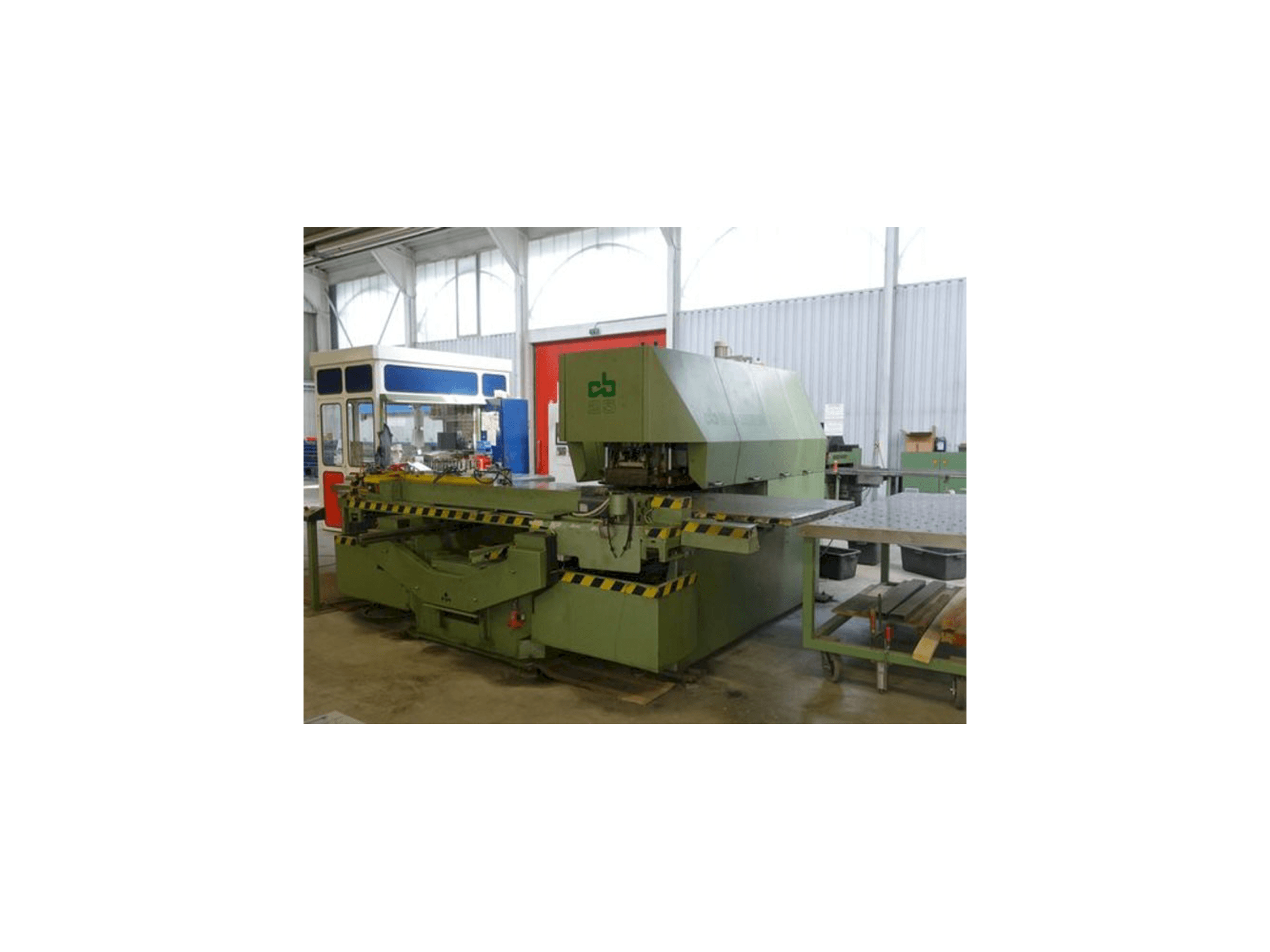 Behrens CB 25/1250 Mašinos vaizdas iš priekio