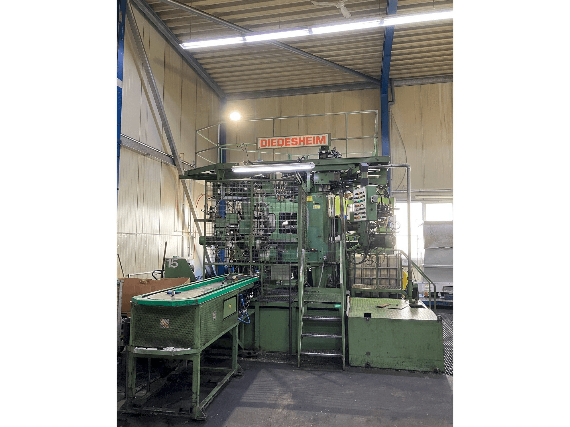 DIEDESHEIM Diamat 70-6 Mašinos vaizdas iš priekio