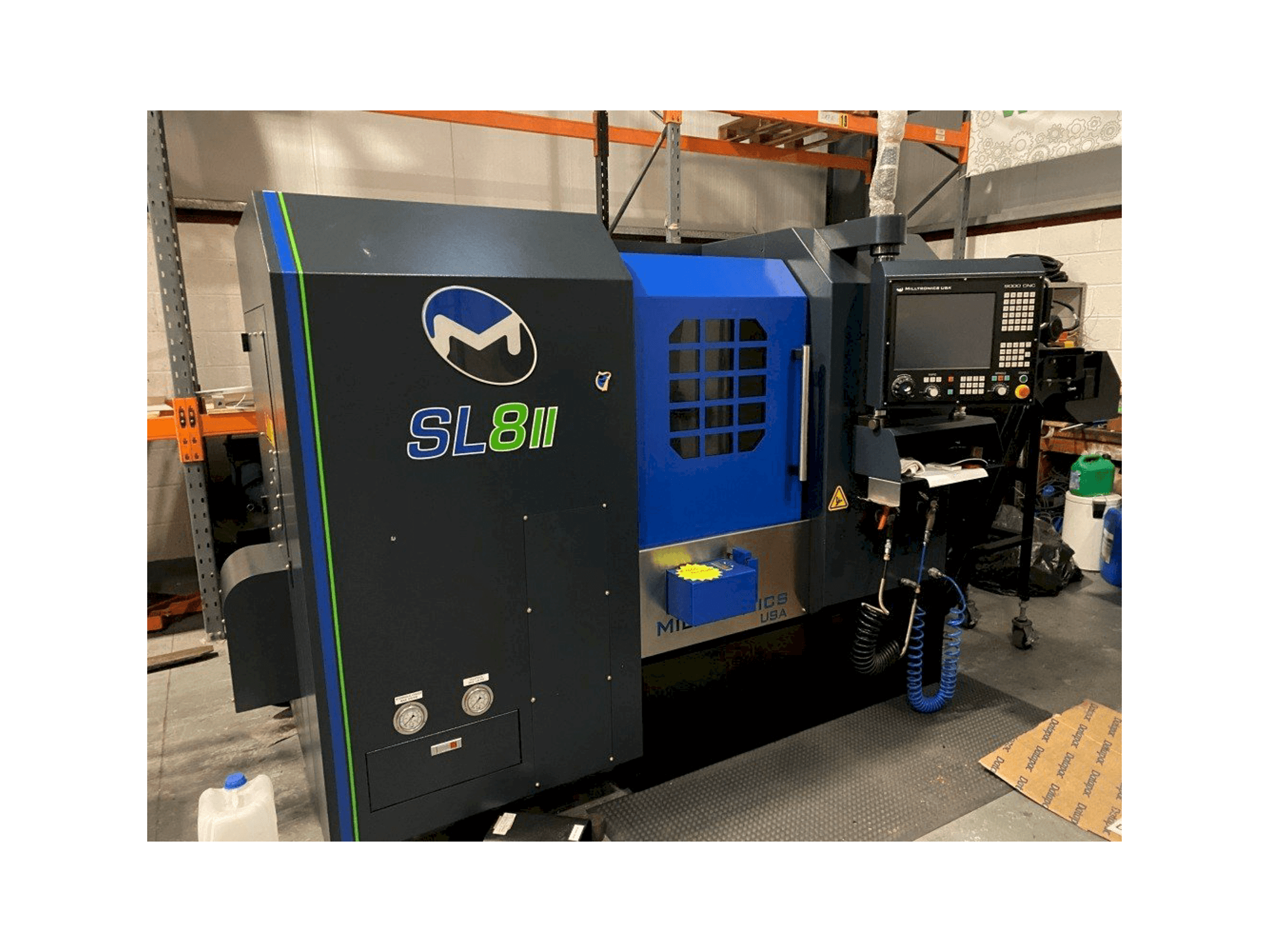 MILLTRONICS SL8-II Mašinos vaizdas iš priekio