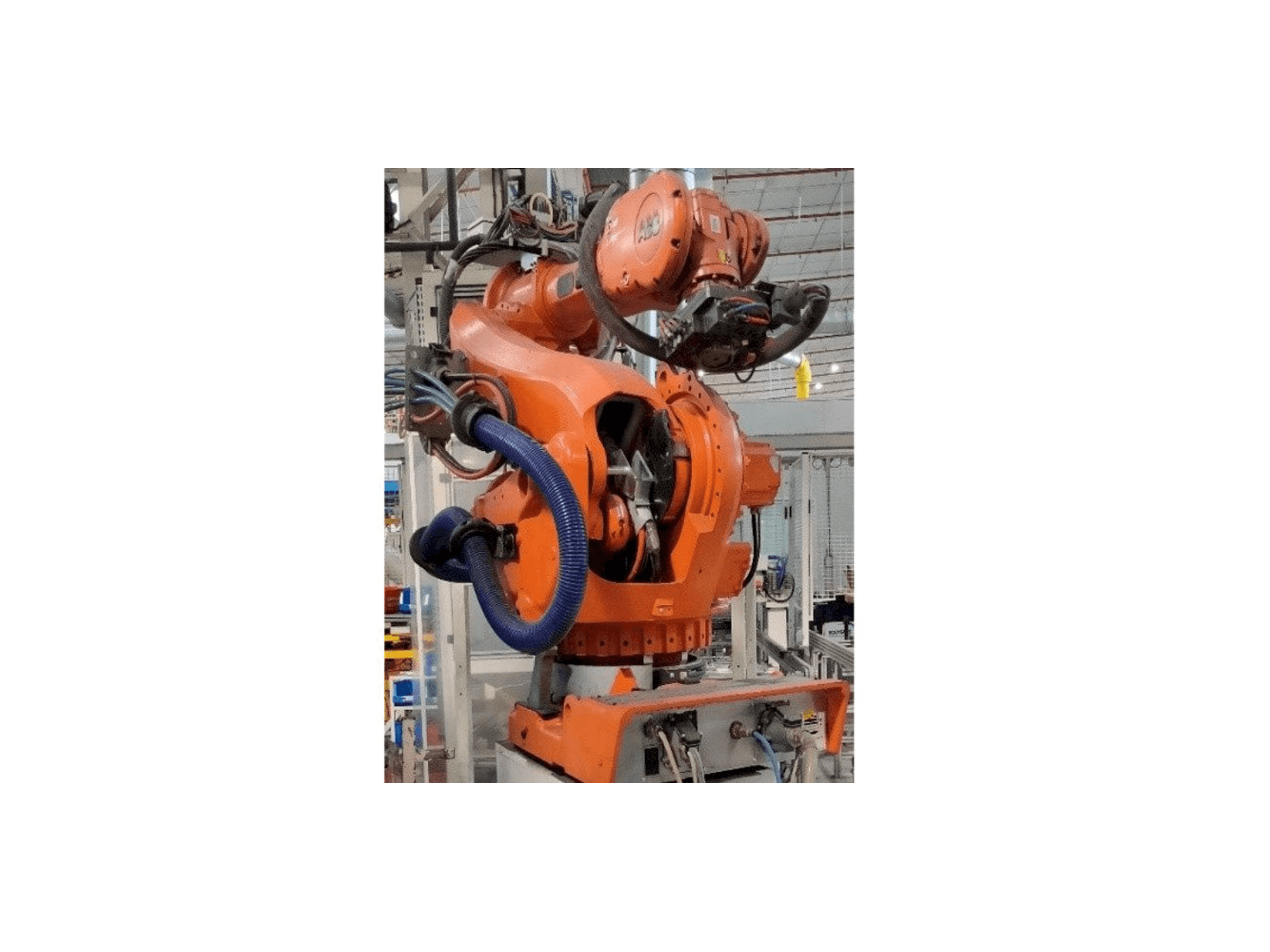 ABB IRB 6600-175/2.55 Mašinos vaizdas iš kairės pusės