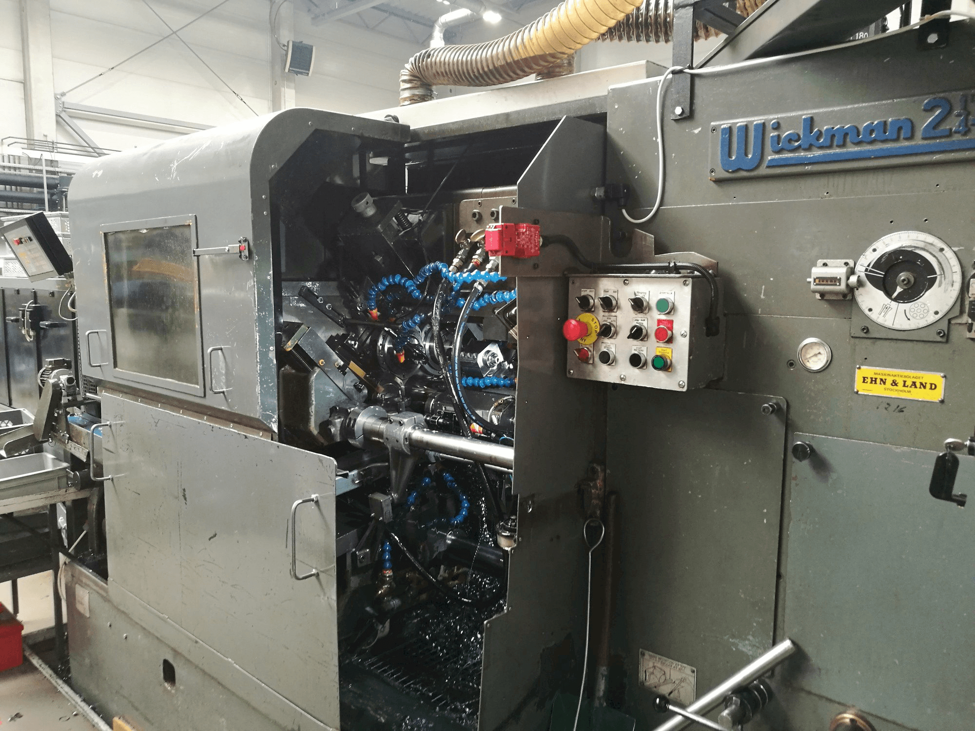 Wickman 2 1/4"-6 Mašinos vaizdas iš priekio