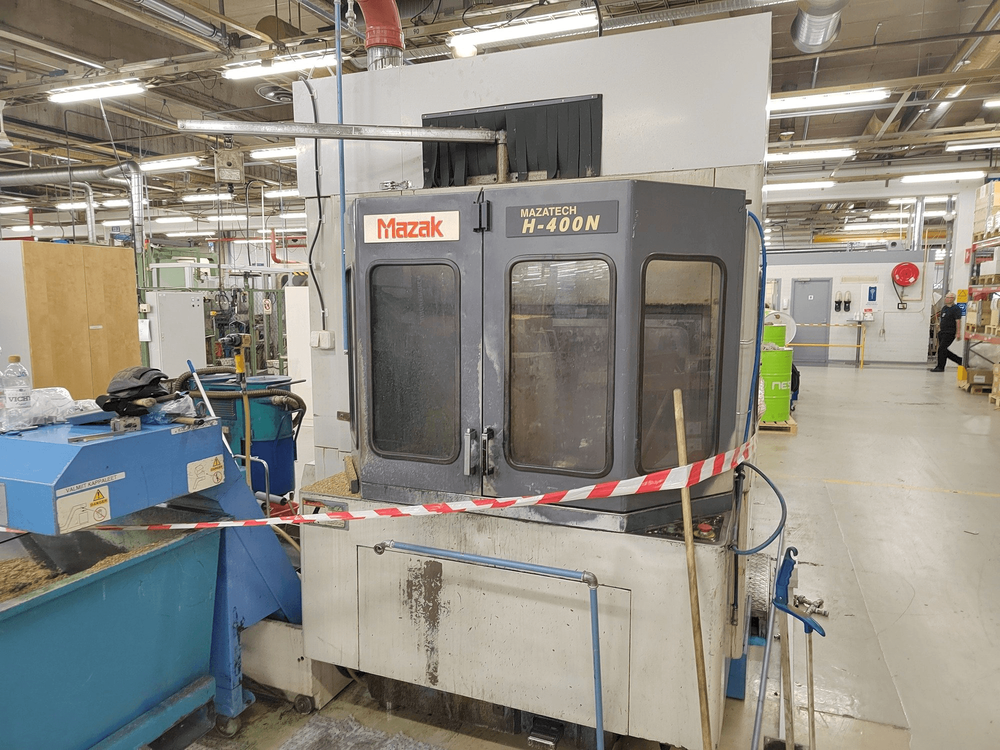 Mazak H-400N Mašinos vaizdas iš priekio