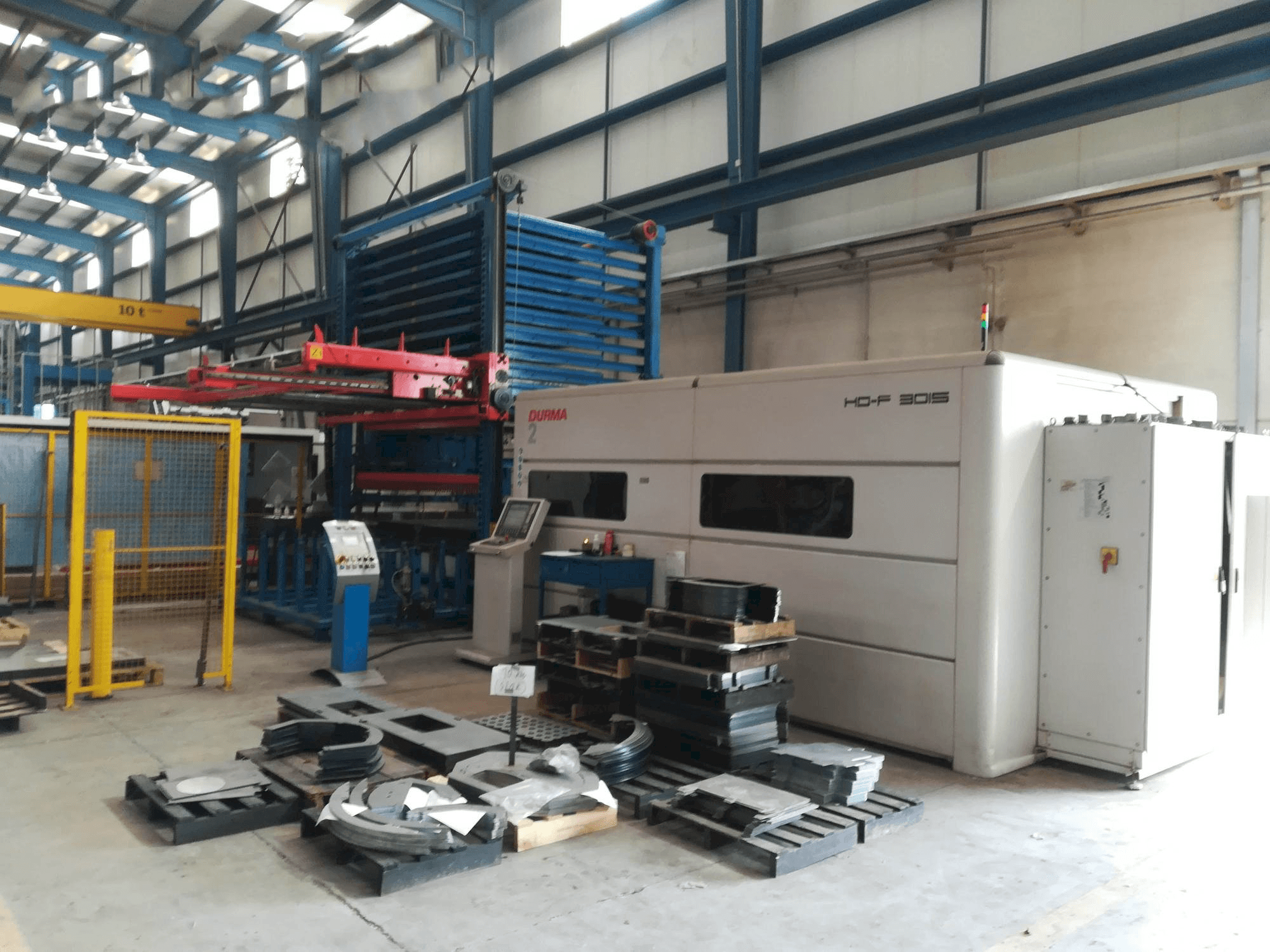 Durma HD-F 3015 Mašinos vaizdas iš priekio