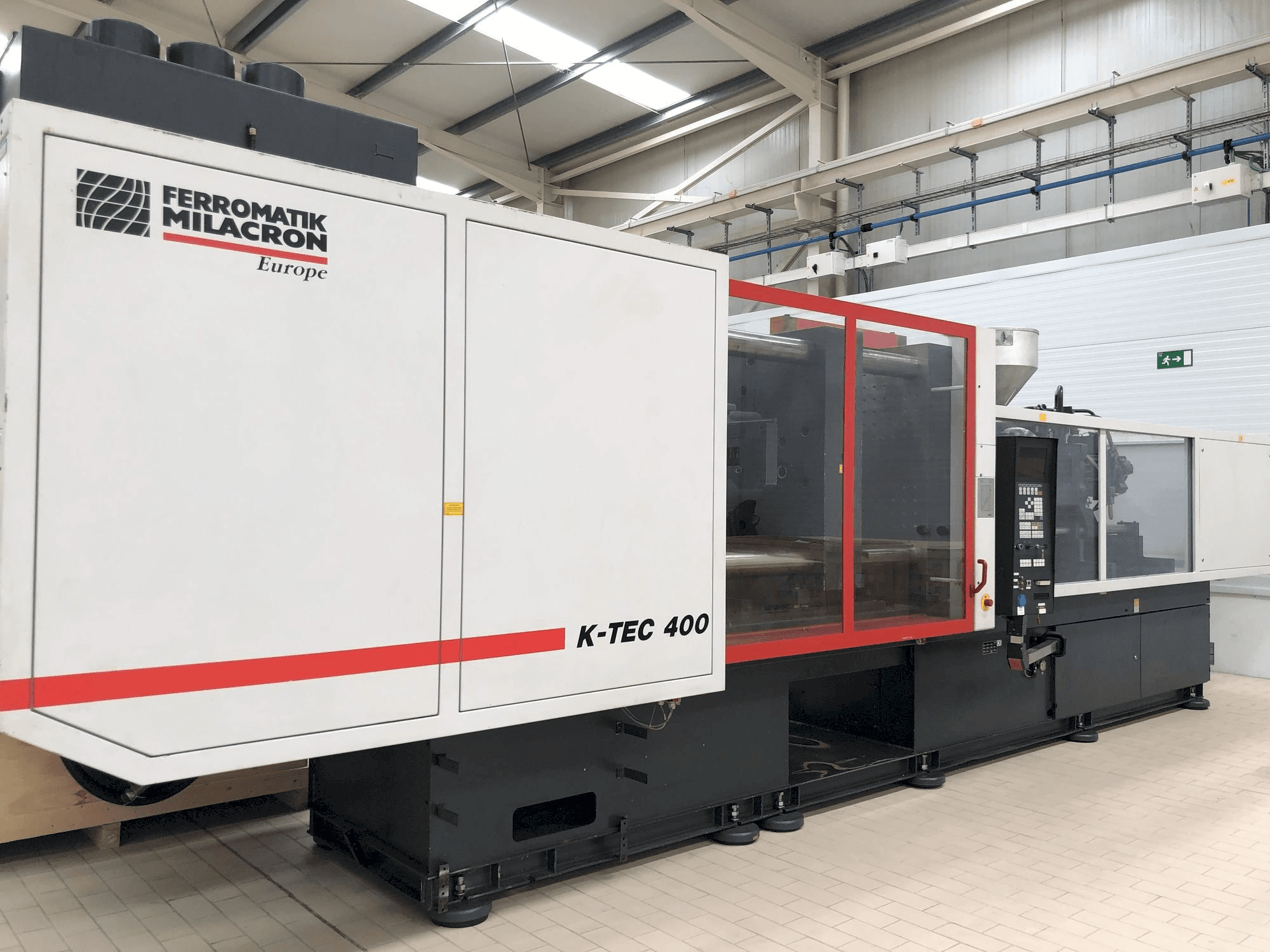 Ferromatik K-TEC400S Mašinos vaizdas iš priekio