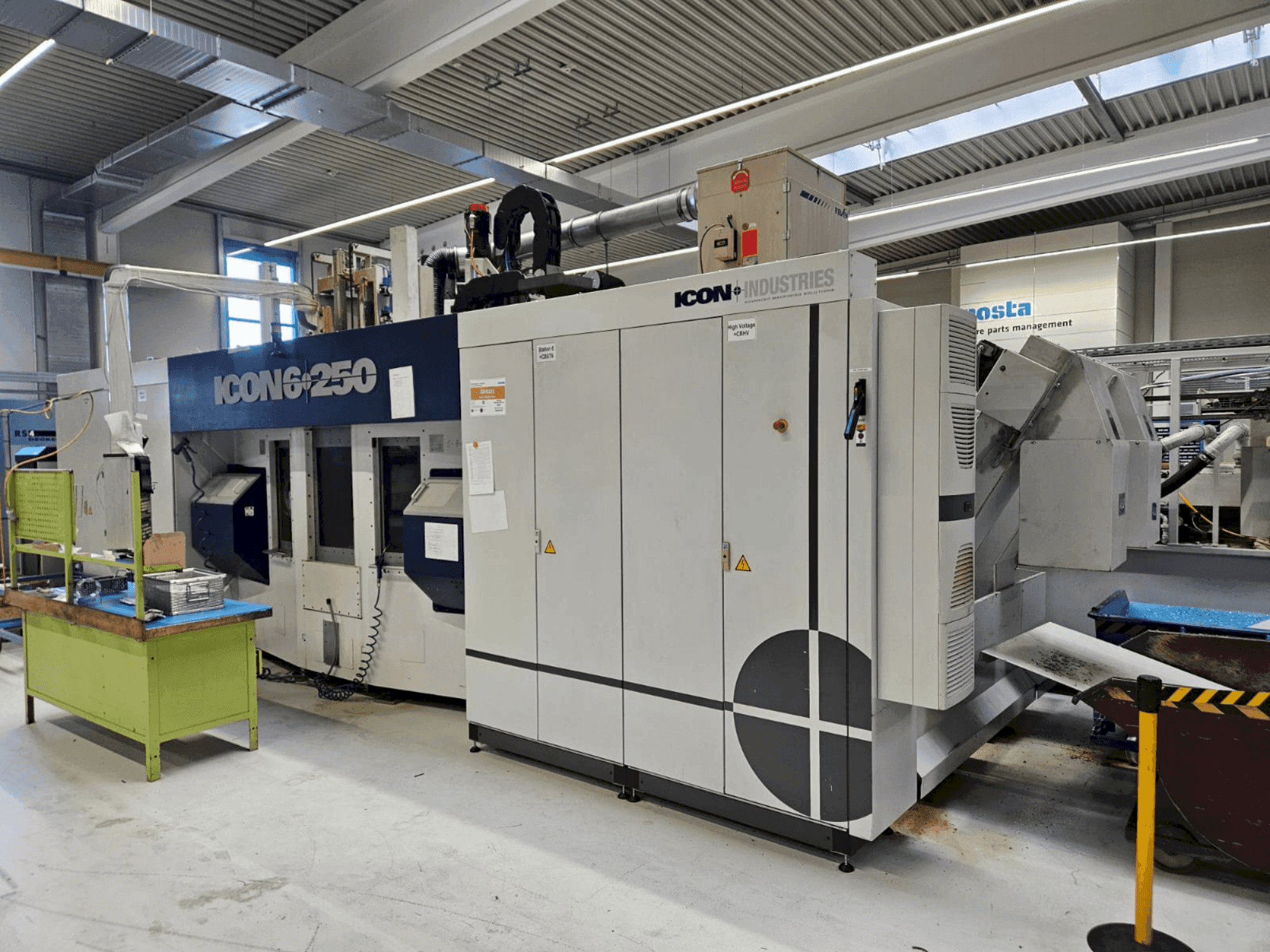 ICON 6-250 Mašinos vaizdas iš šono